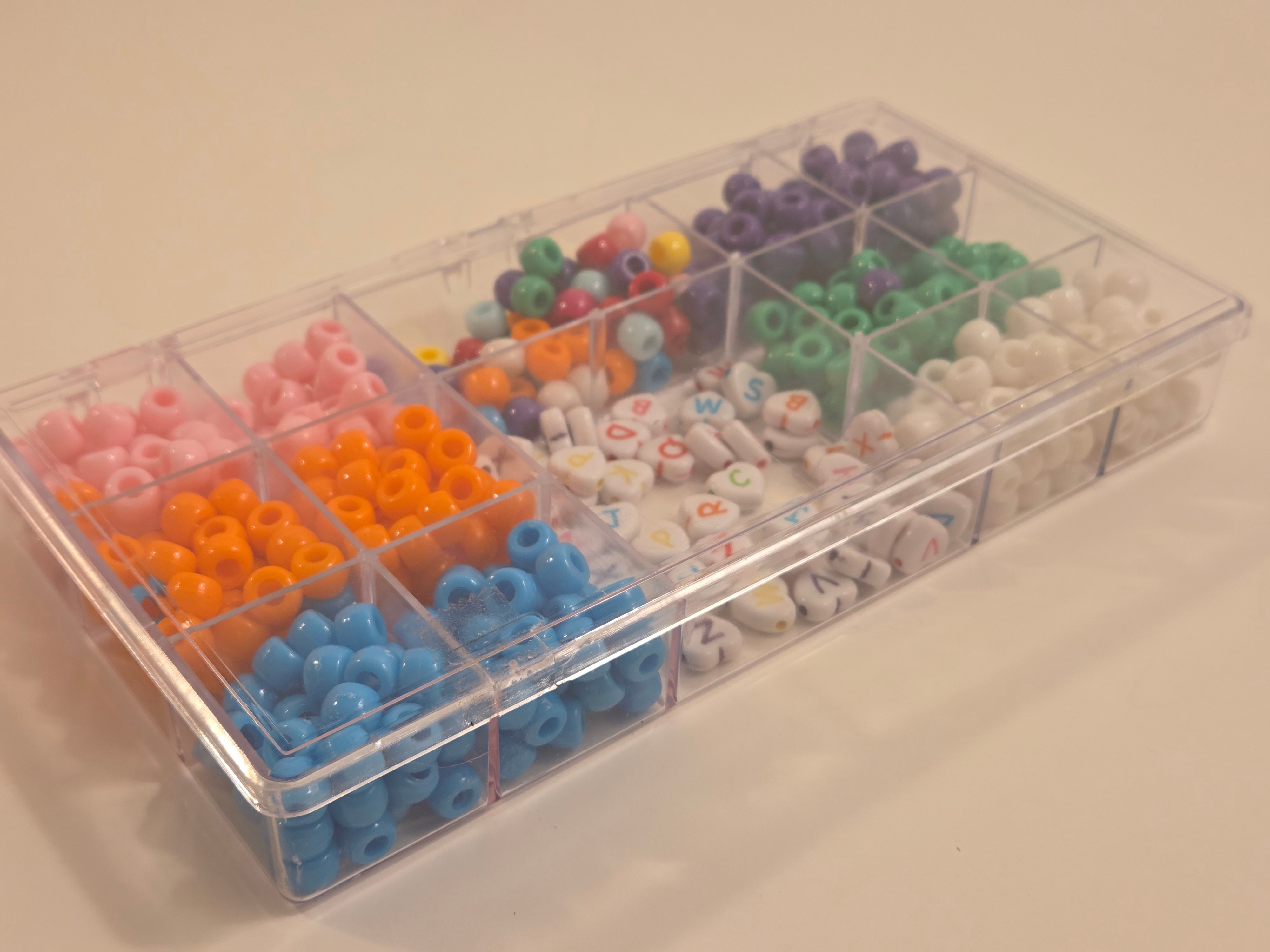 Pony Beads & Alphabet Hearts – Organizer Kit - photo 2