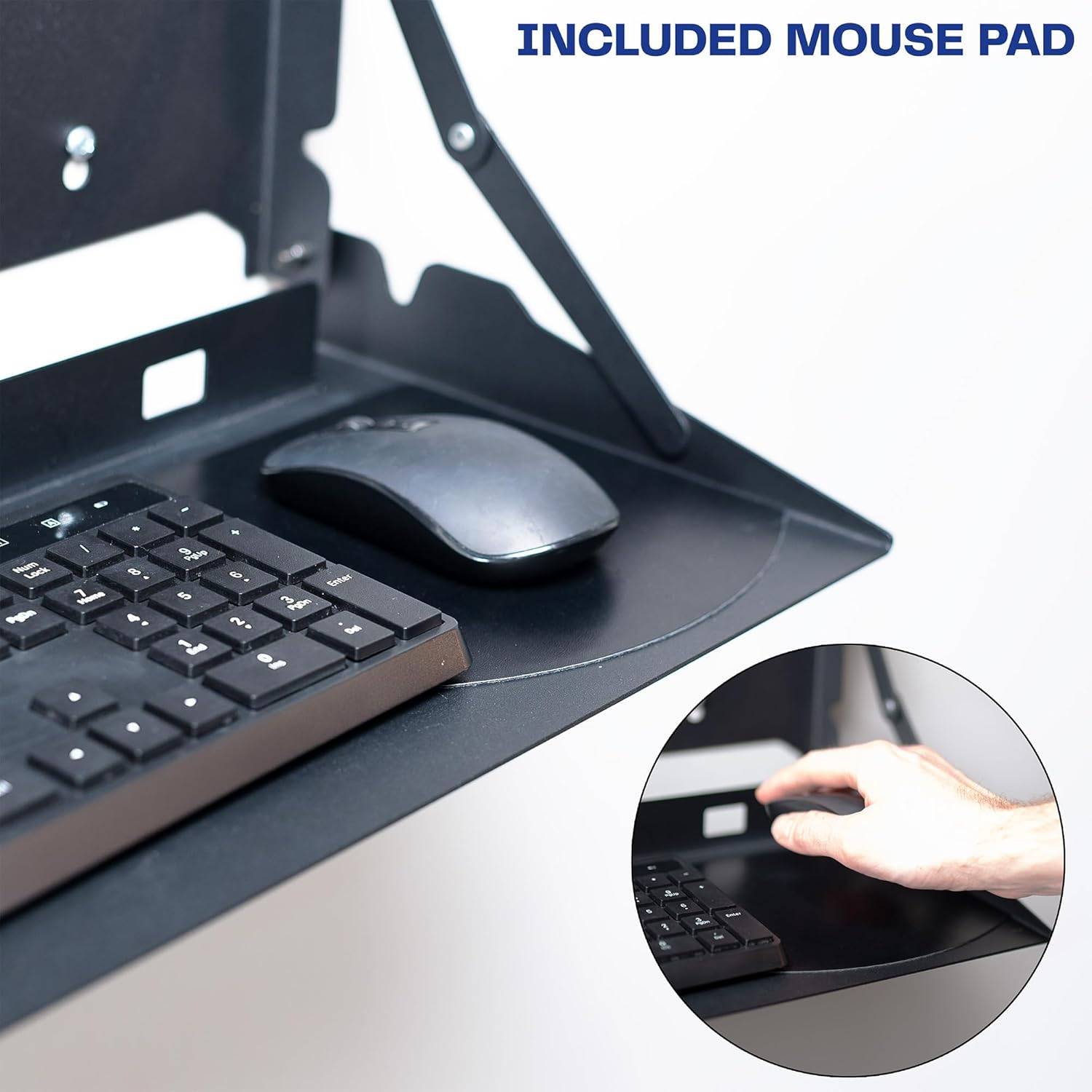 New VIVO Flip Down 24 Inch Typing Platform Wall Mount - photo 4