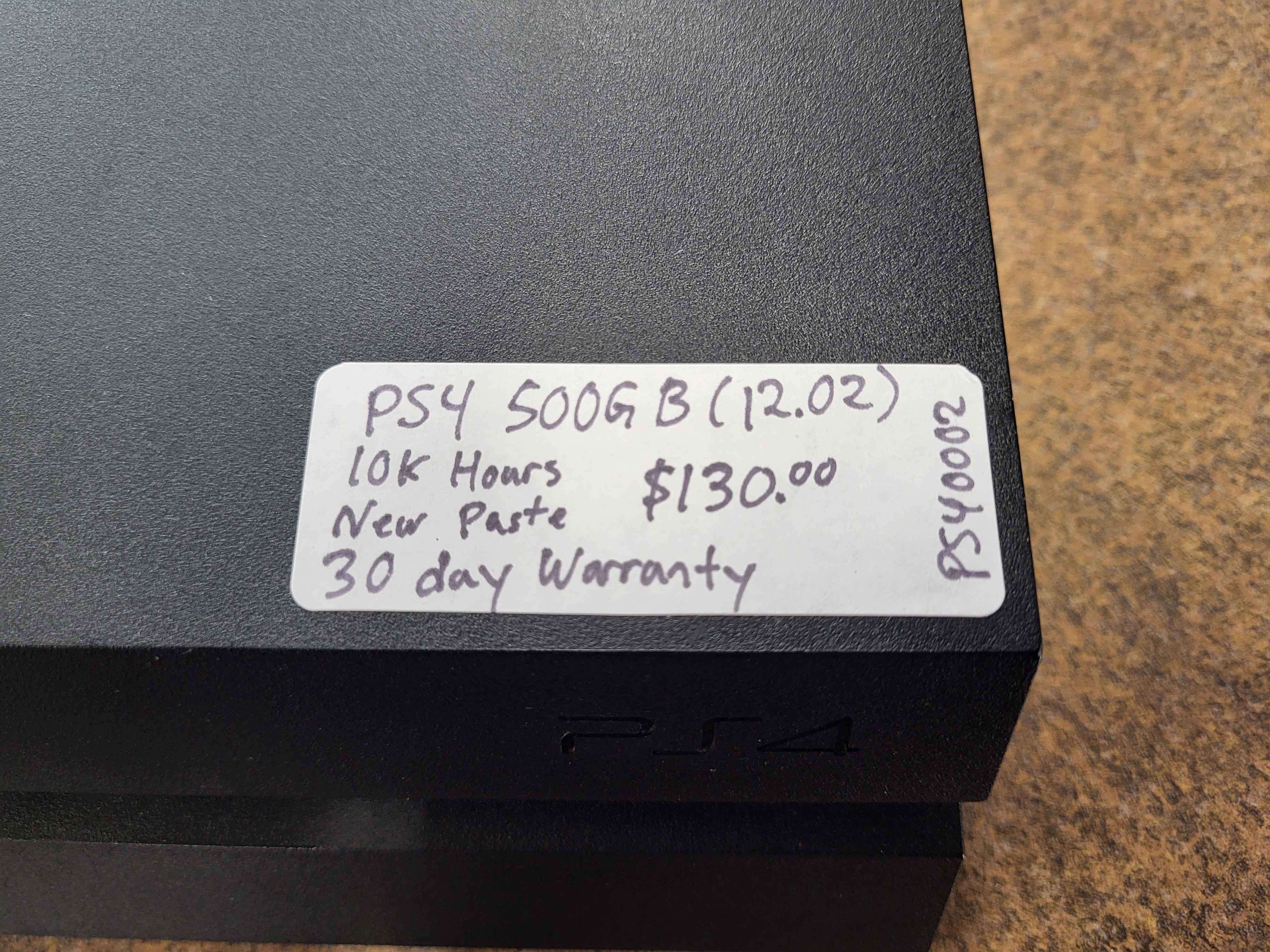 PS4 CUH-1215A 500GB (console only) (30 day warranty) - photo 2