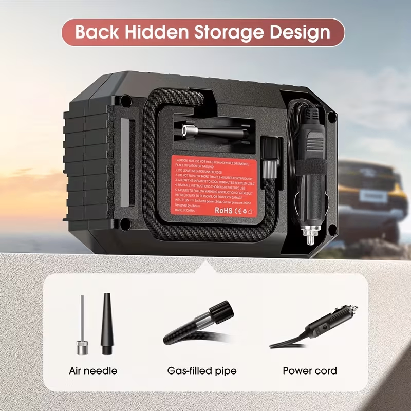 Carsun 150PSI Tire Inflator for Cars - photo 5