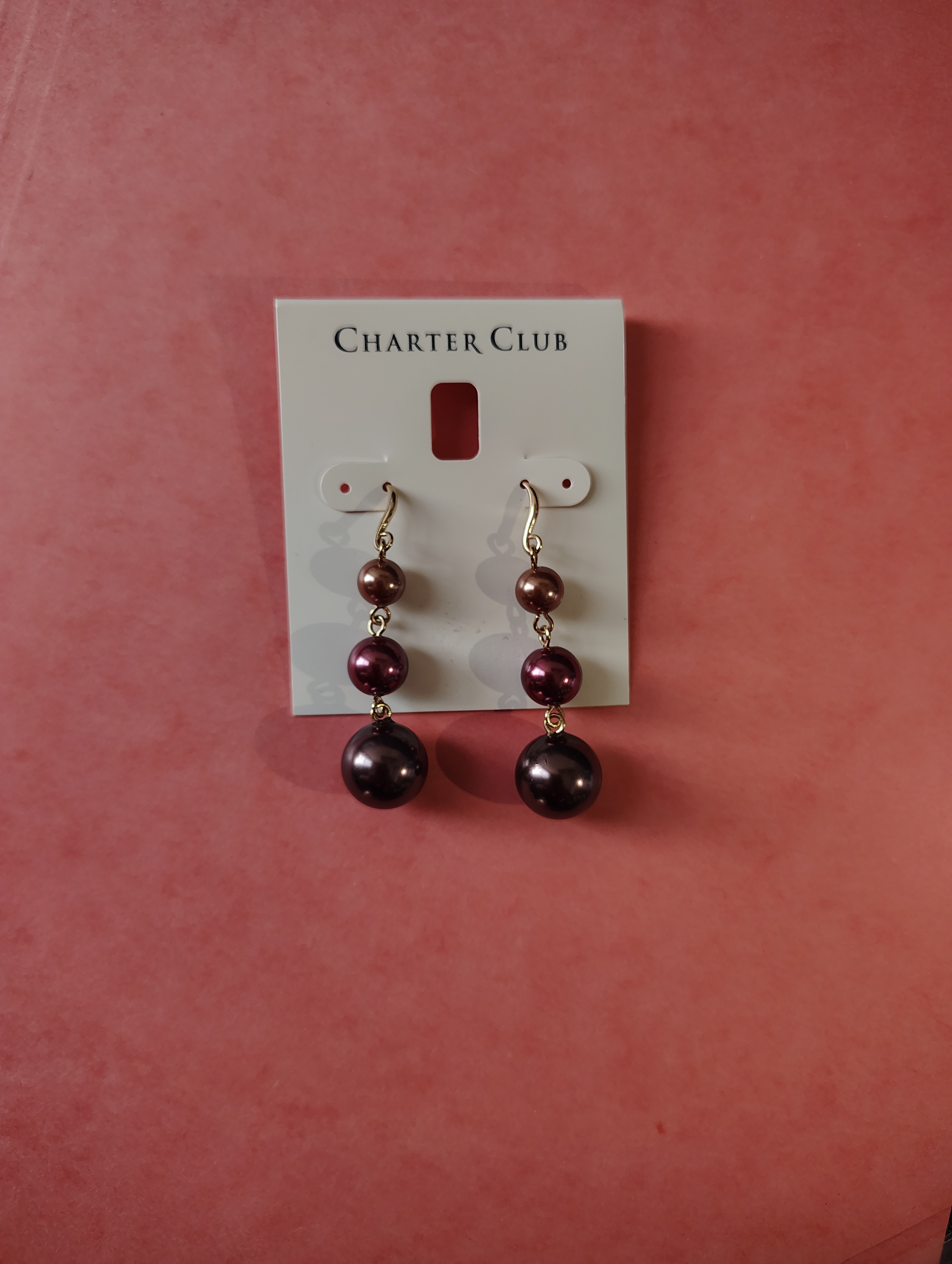 NEW EARINGS- Charter Club (Macy's US price tag, Sale) - photo 3
