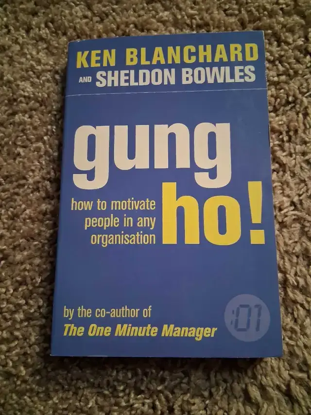 Gung Ho! Book, boost your leadership skills