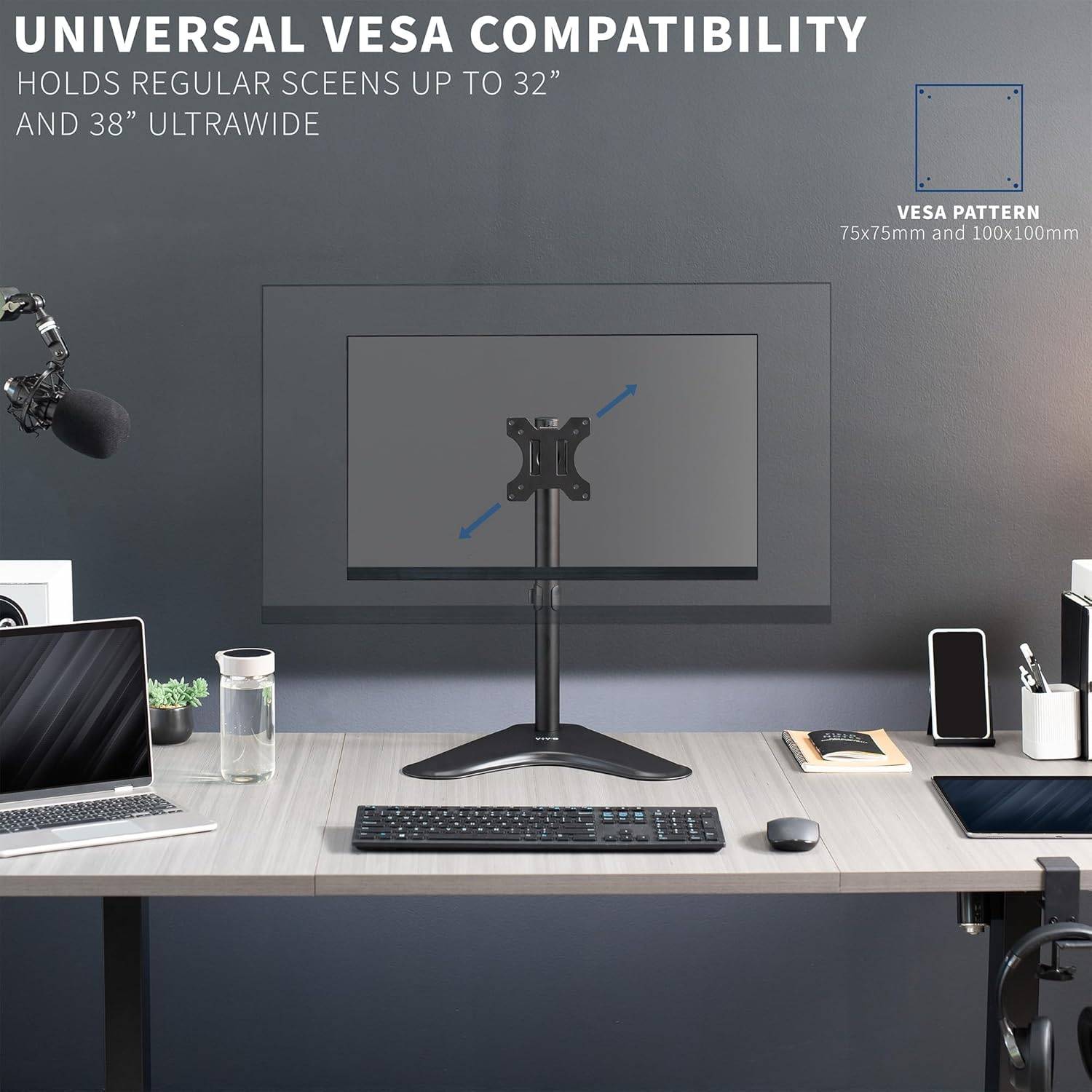 New VIVO Single Monitor Desk Mount - 32" Screens - photo 5