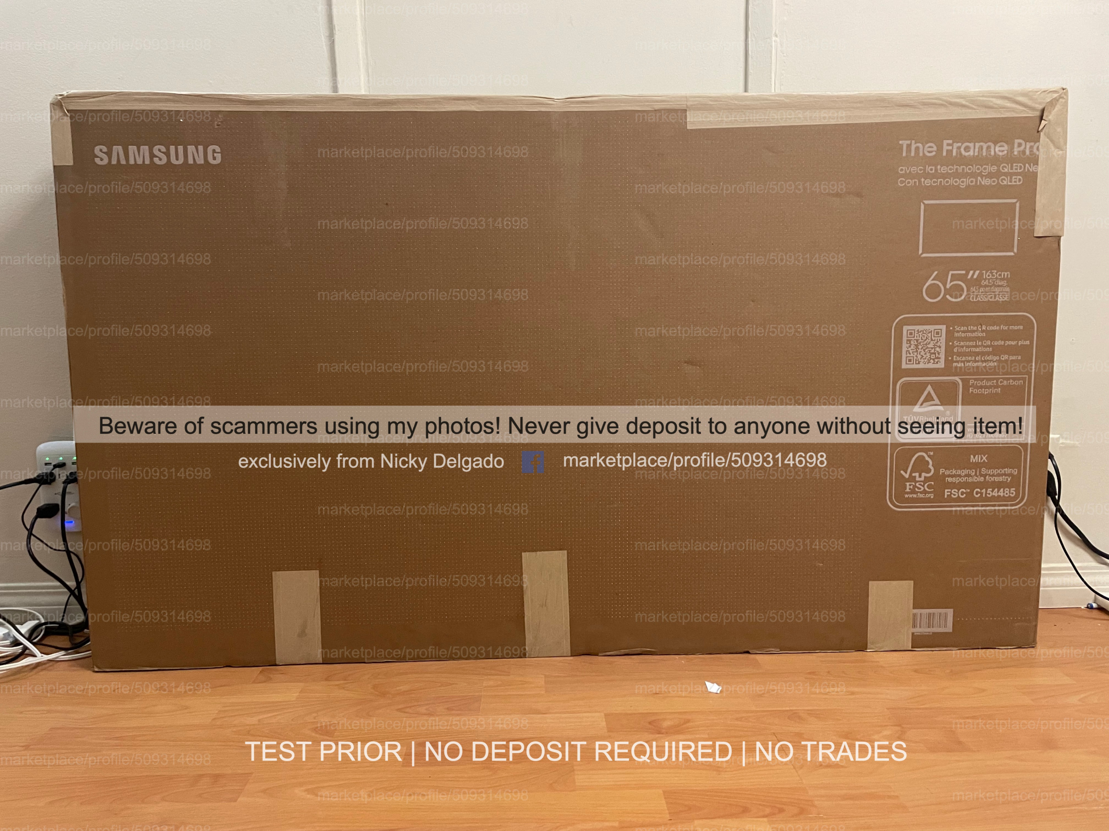 Samsung 65" Frame Pro QN65LS03F 4K NEO QLED MINI LED Smart TV - photo 2