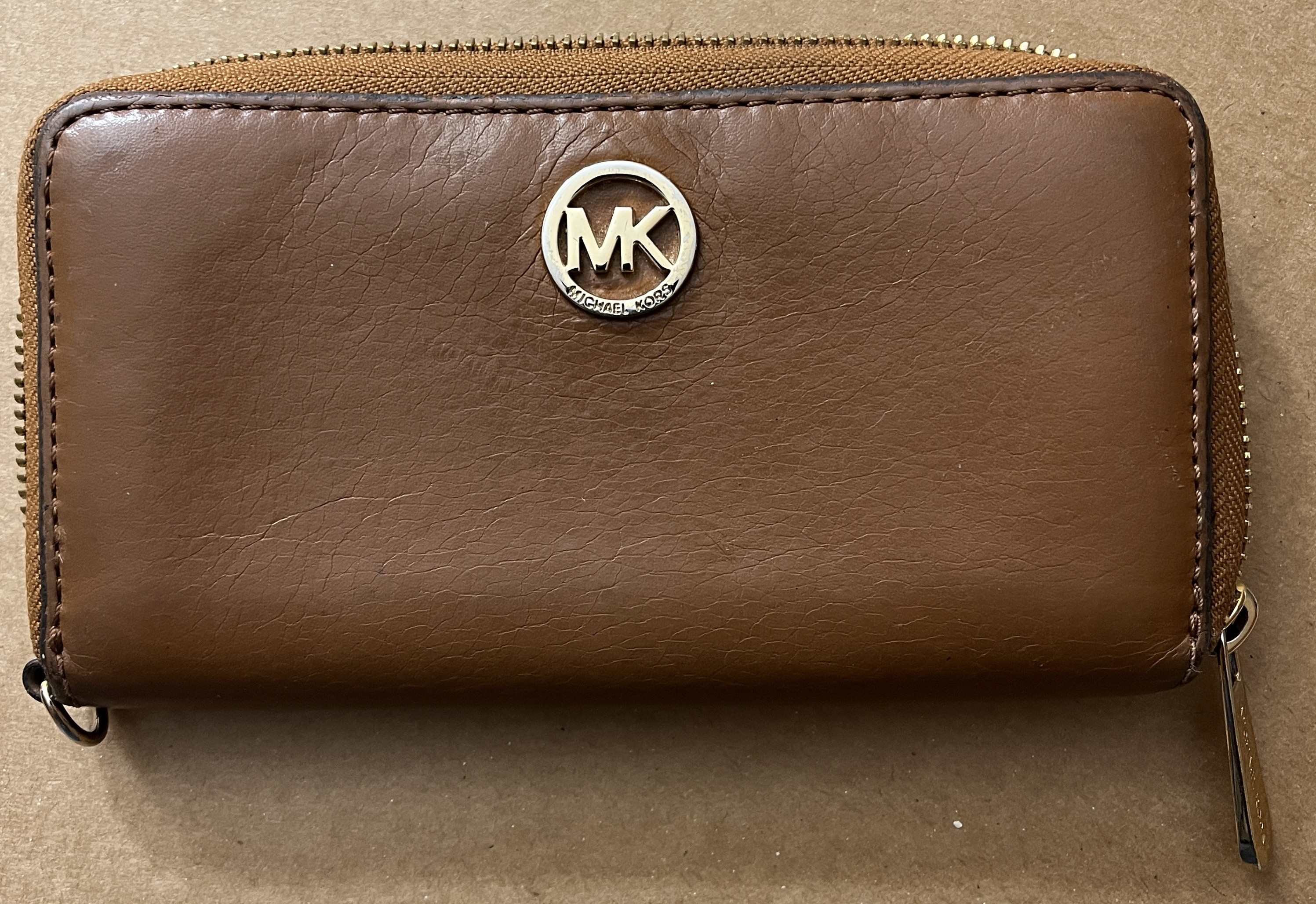 Michael Kors Brown Leather Wallet