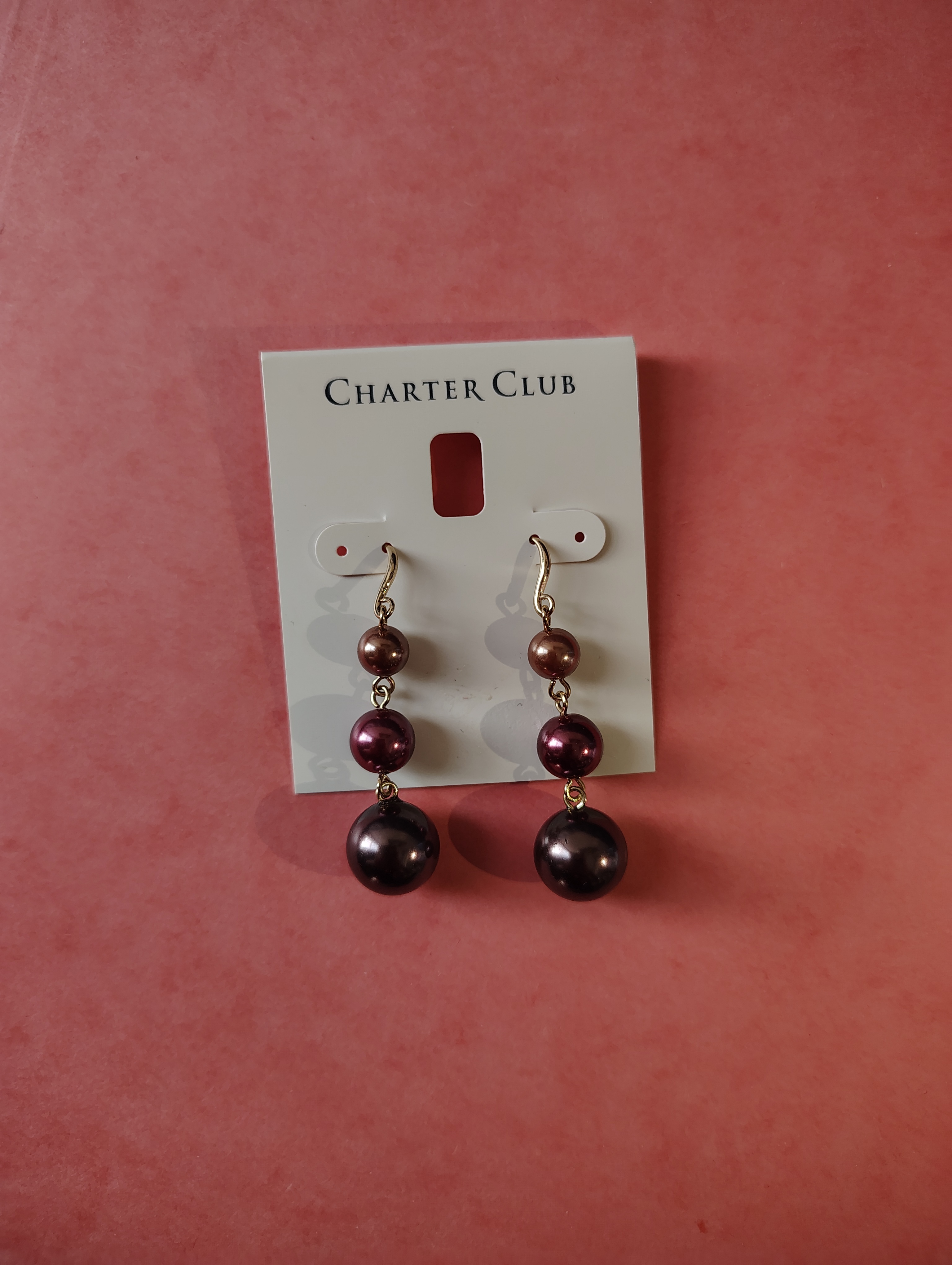 NEW EARINGS- Charter Club (Macy's US price tag, Sale) - photo 2
