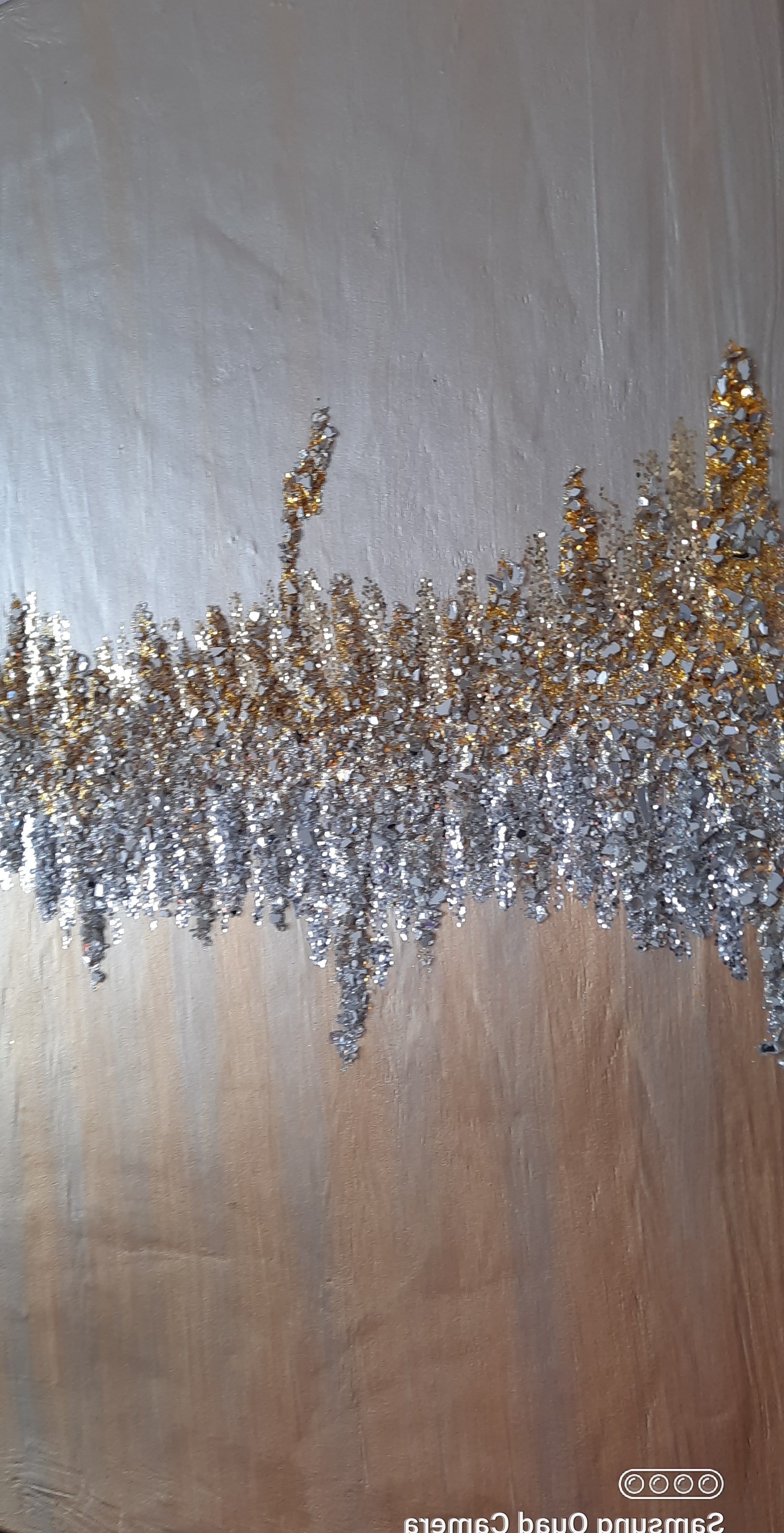 #2 - Textured wall art painting on canvas . - photo 2