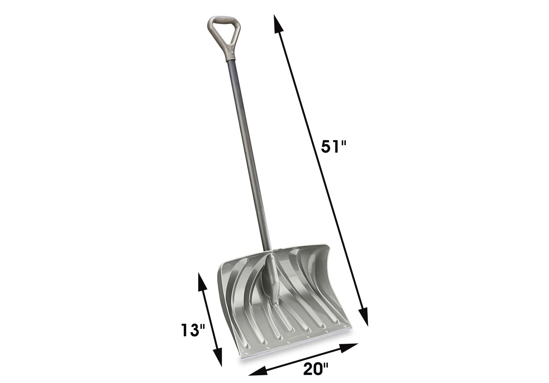 51" Poly Snow Shovel, U-Line, H-1655, 40802