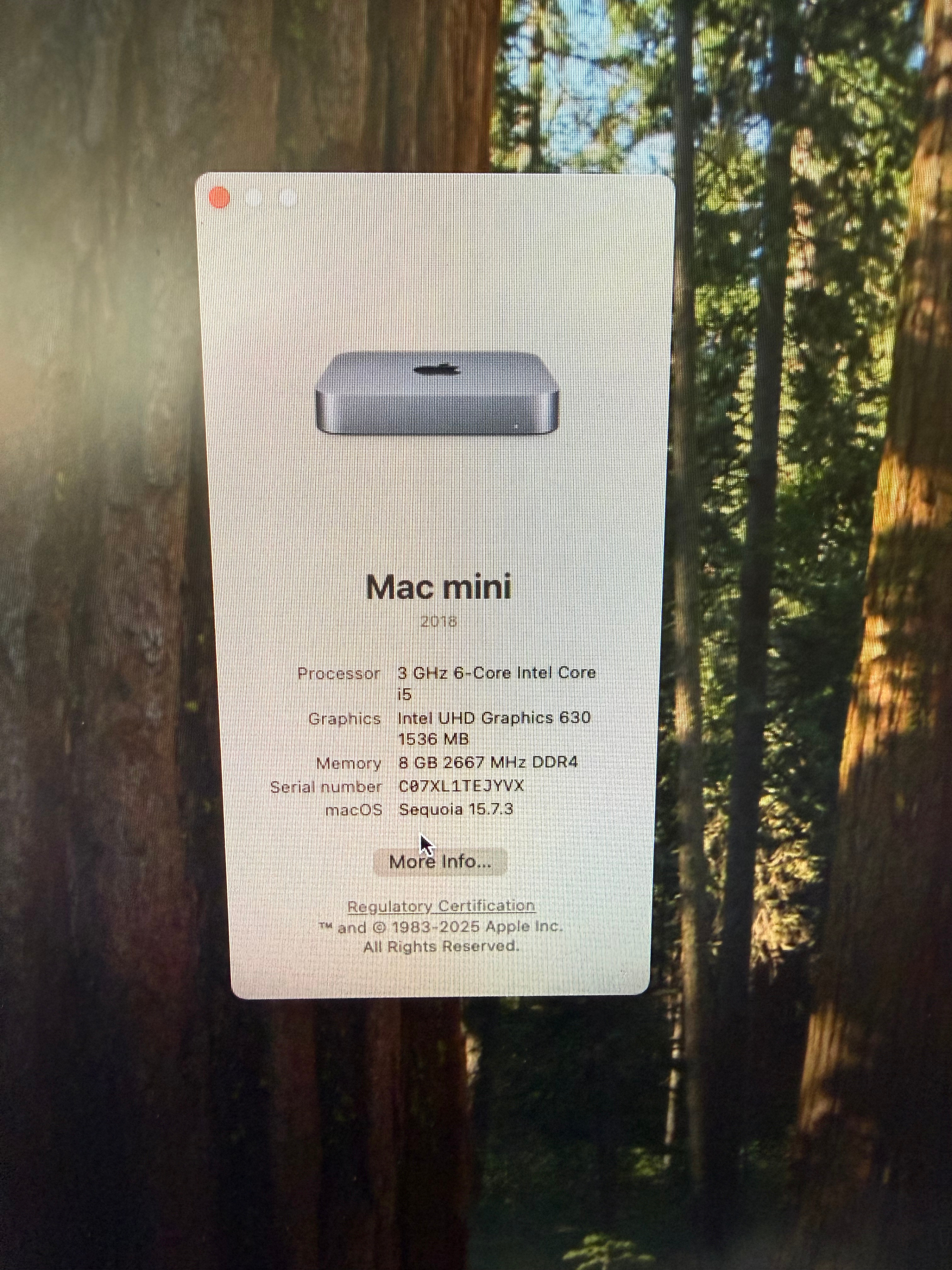 Mac Mini 2018 - i5 - photo 3