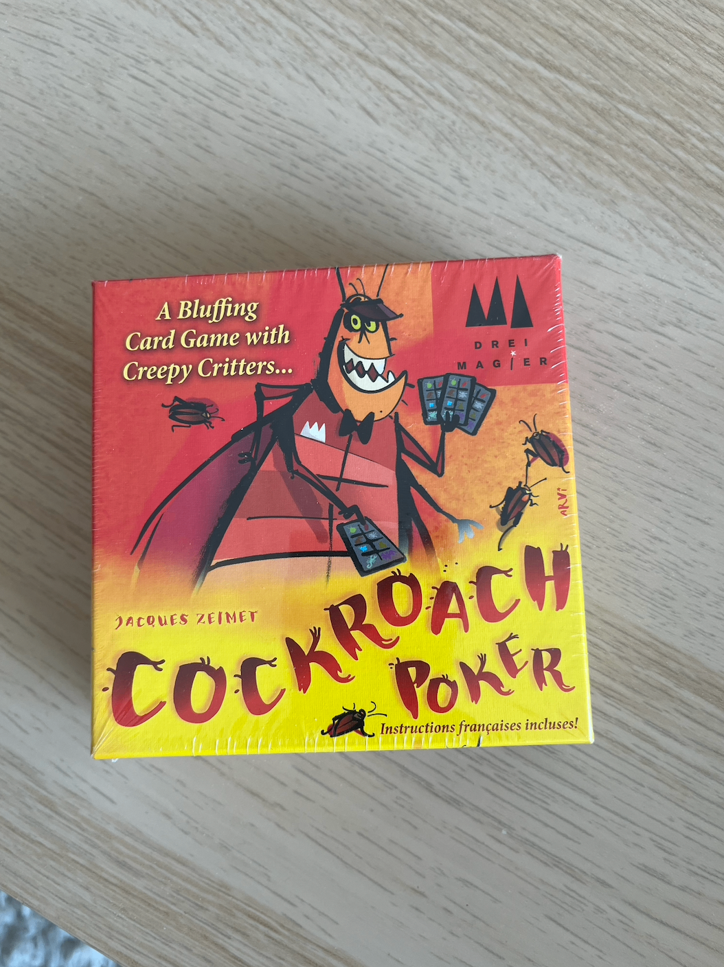 [NEW] Cockroach Poker Card Game
