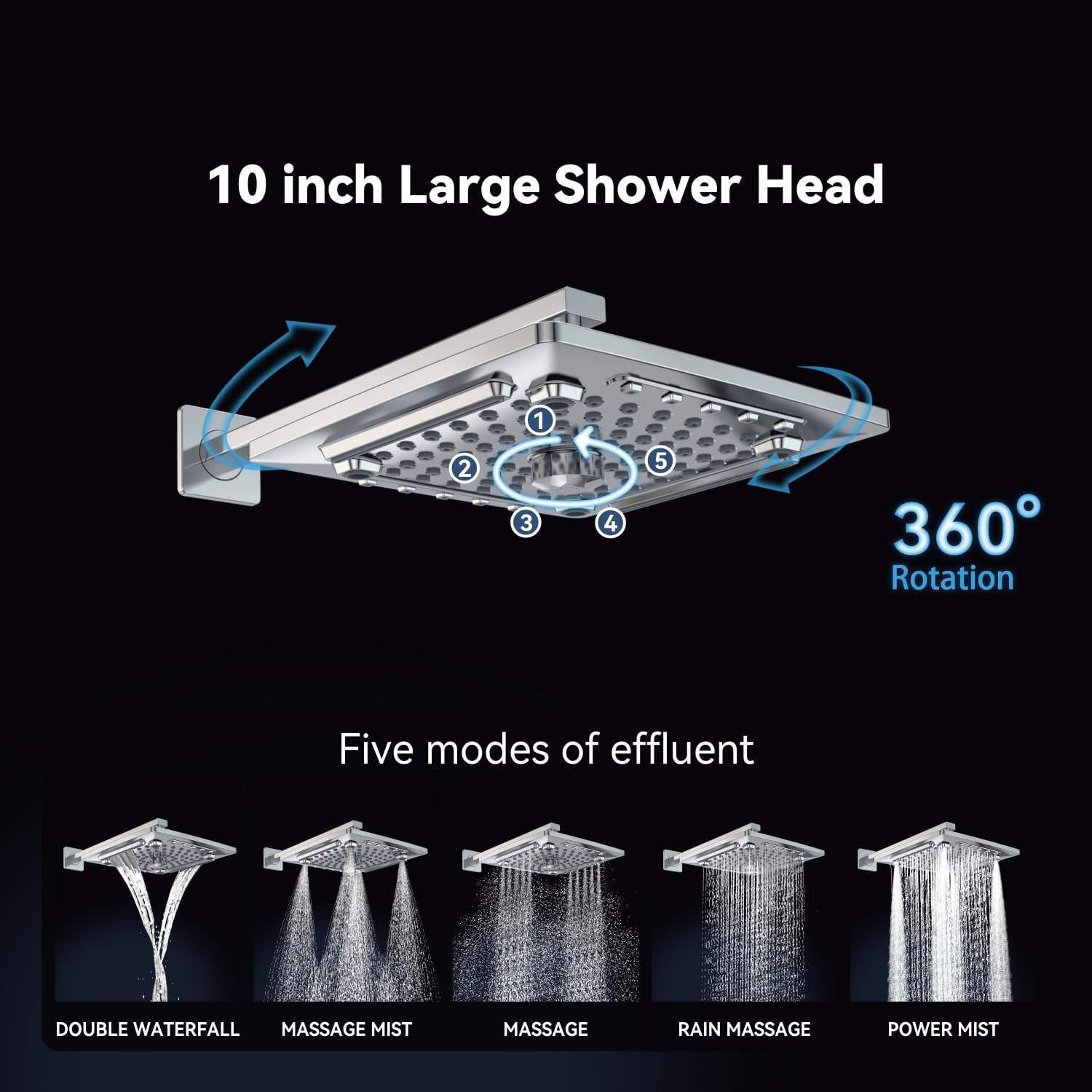 Handheld Shower Head Set - photo 5