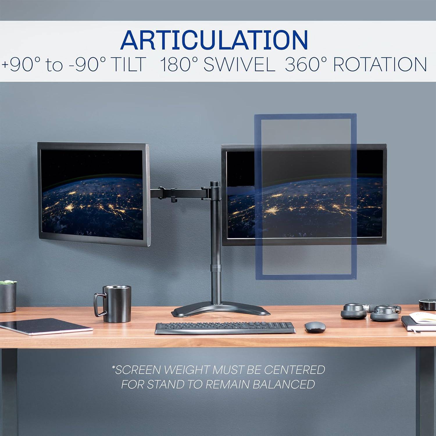 New Dual Monitor Stand - 13-27 inch Screens - photo 3