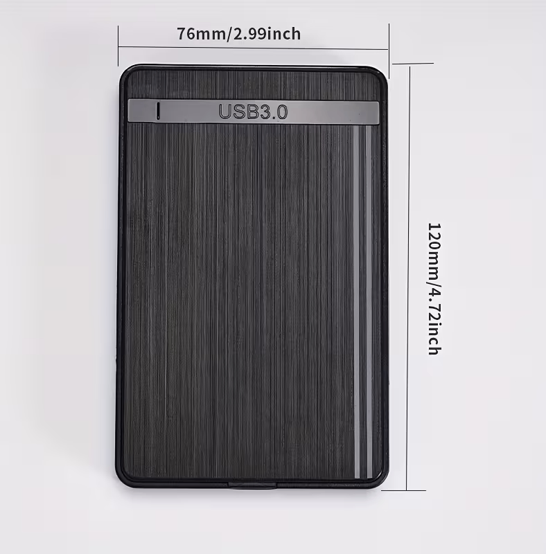 Portable Hard Drive, 250GB External Storage - photo 3