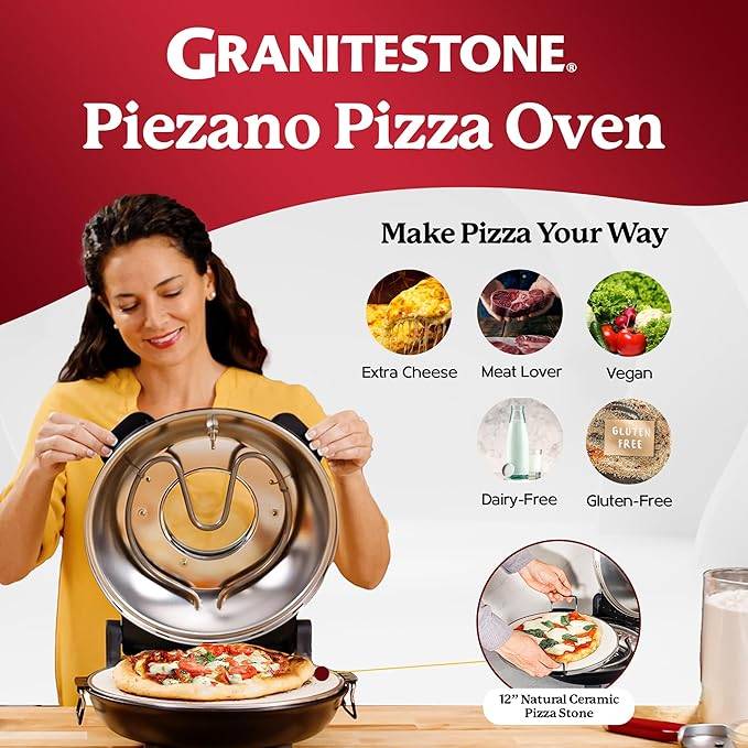 PIEZANO Crispy Crust Pizza Oven - photo 5