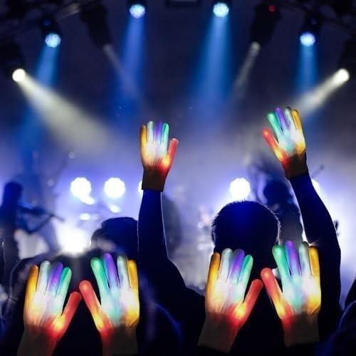 LED Light Up Gloves - Adult Size 10 pieces - photo 5