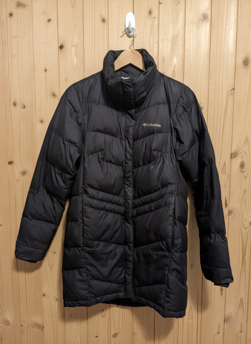 🧥COLUMBIA Women Omni-Heat Long Puffer Jacket Parka Black S -30°C - photo 5
