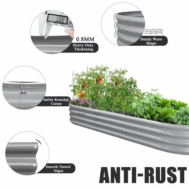 Trammell Oval Raised Garden Bed - New in Box! - photo 2