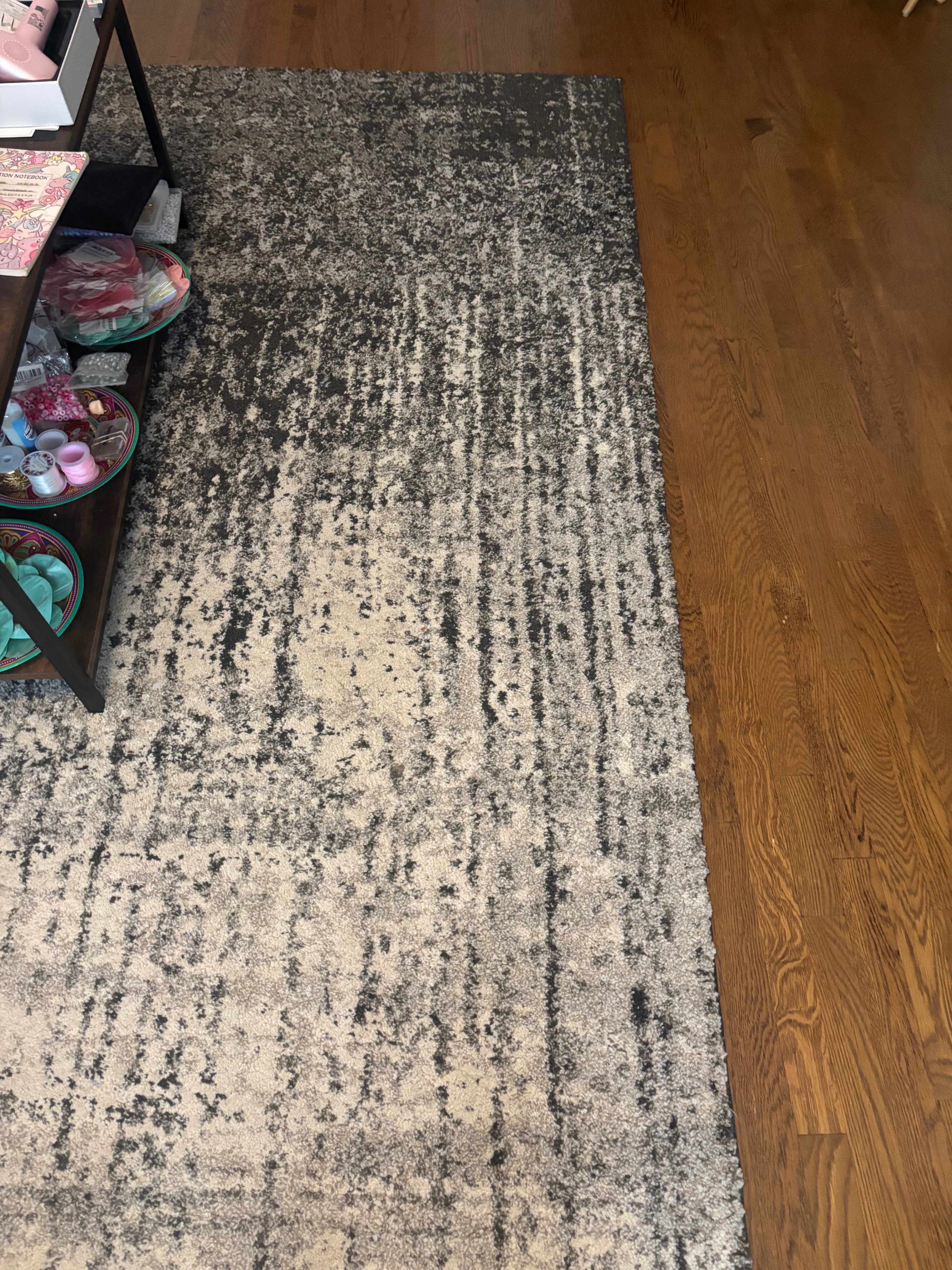 GORGEOUS Savafieh Retro rug - Grey/White - photo 3