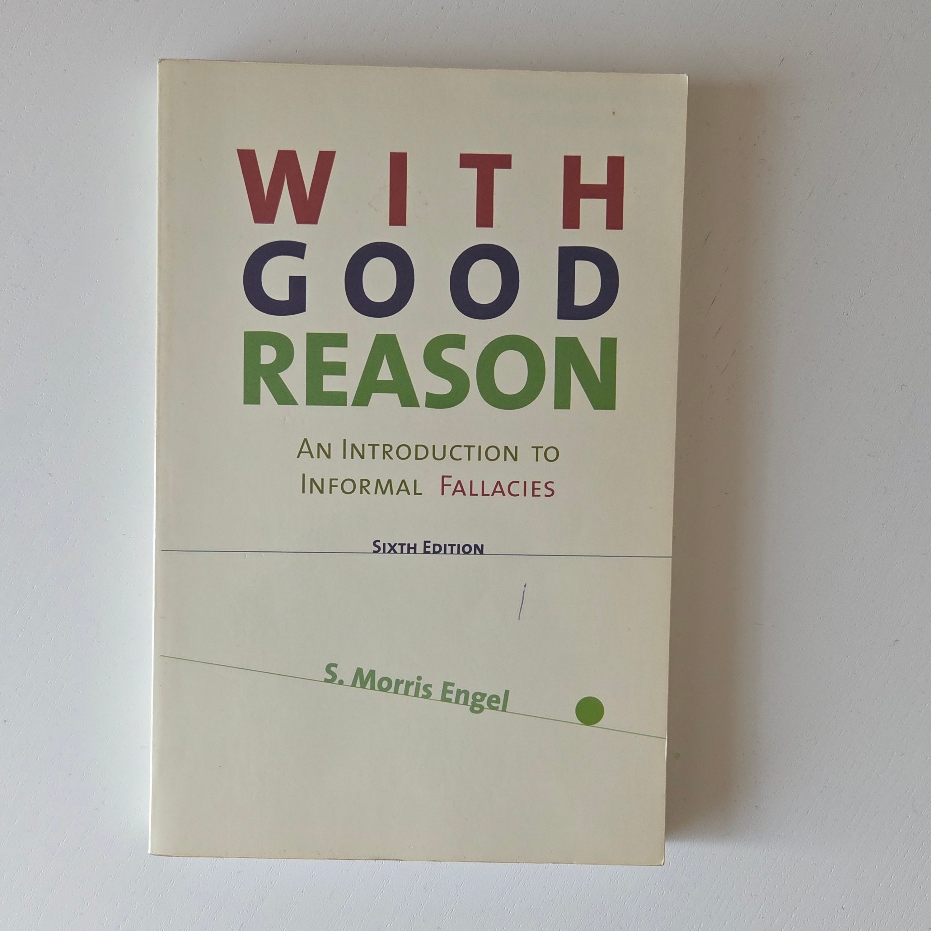 With Good Reason - Intro to Informal Fallacies 6th Ed