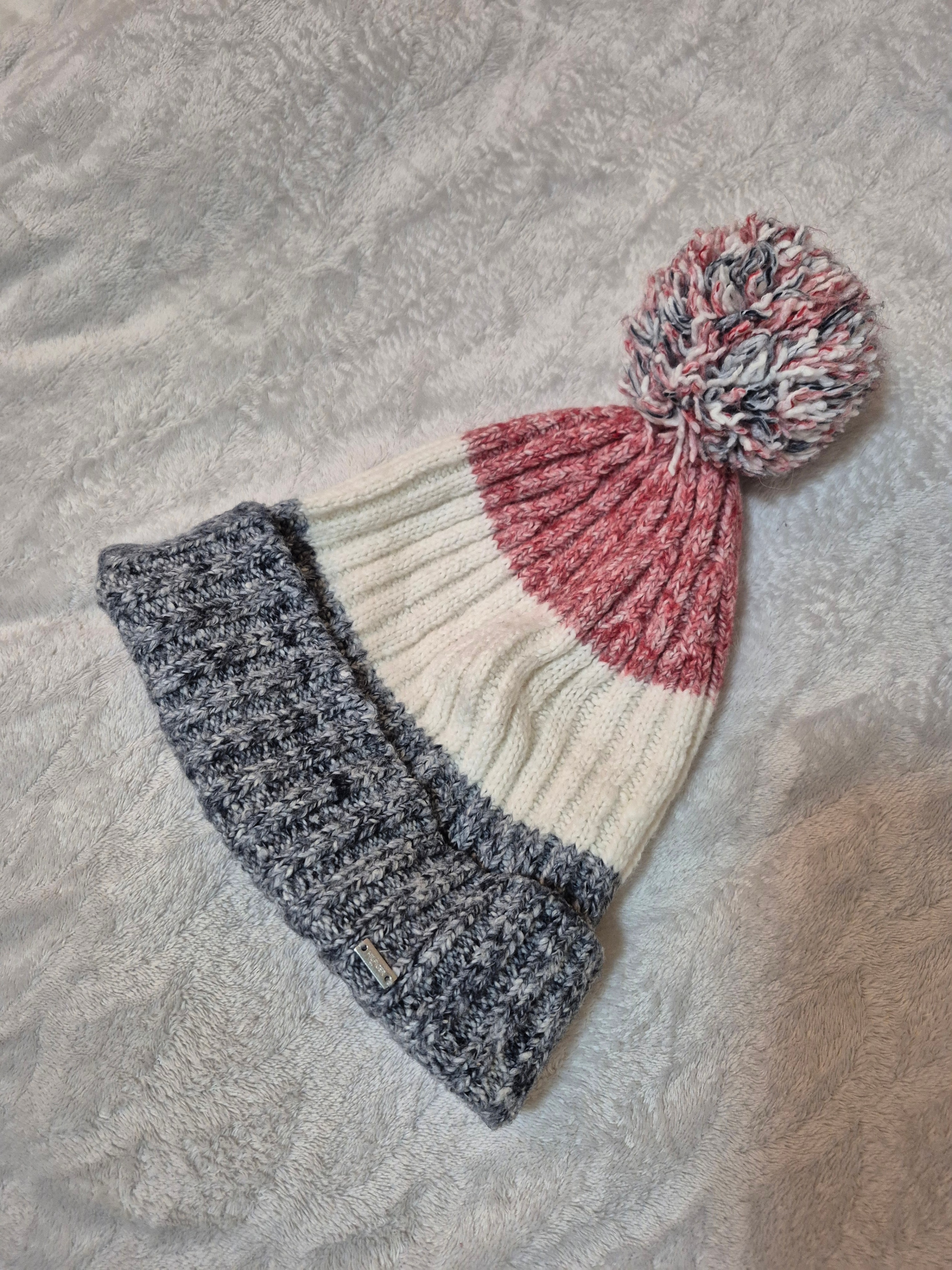 Tommy Hilfiger Striped Pom Pom Beanie - photo 2