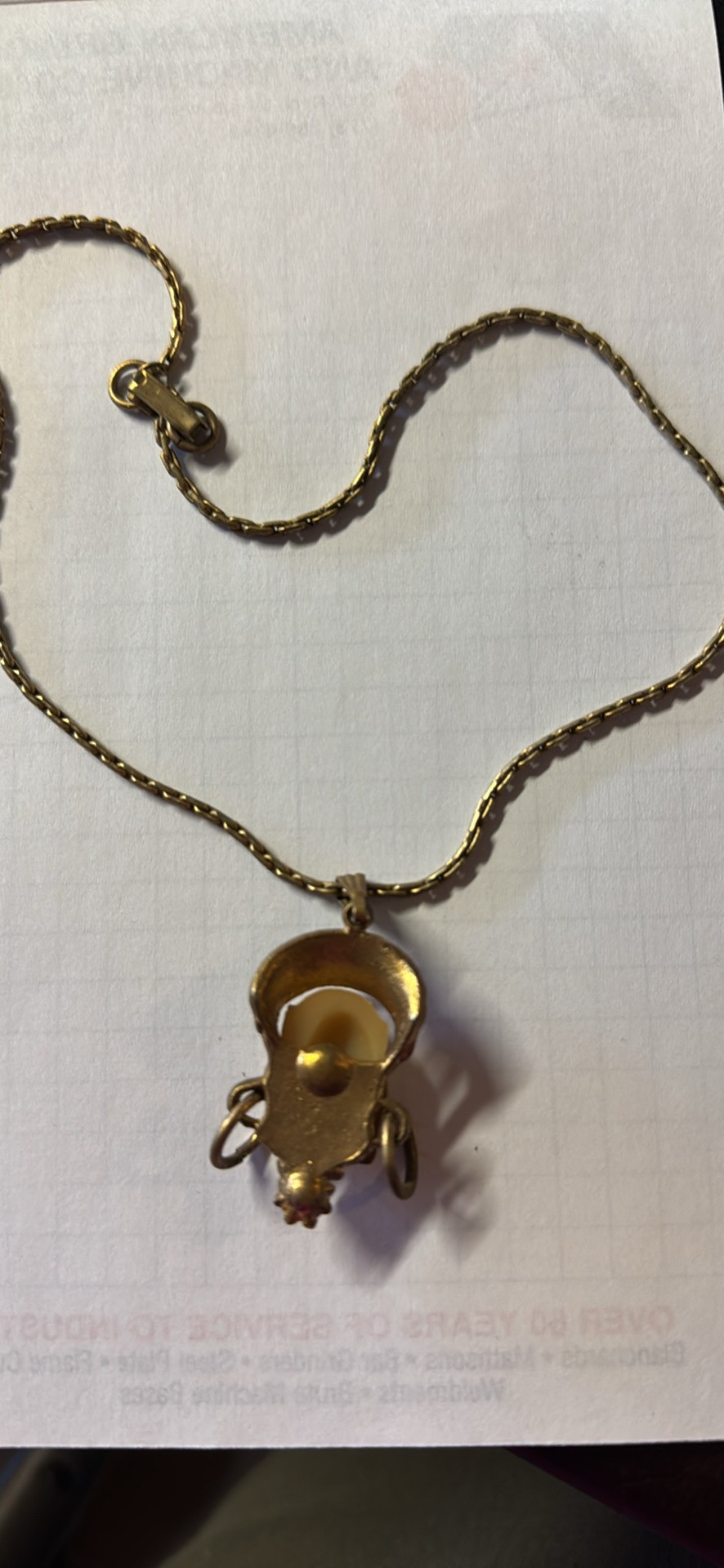 Vintage Selro Selina Asian Princess pendant necklace - photo 2