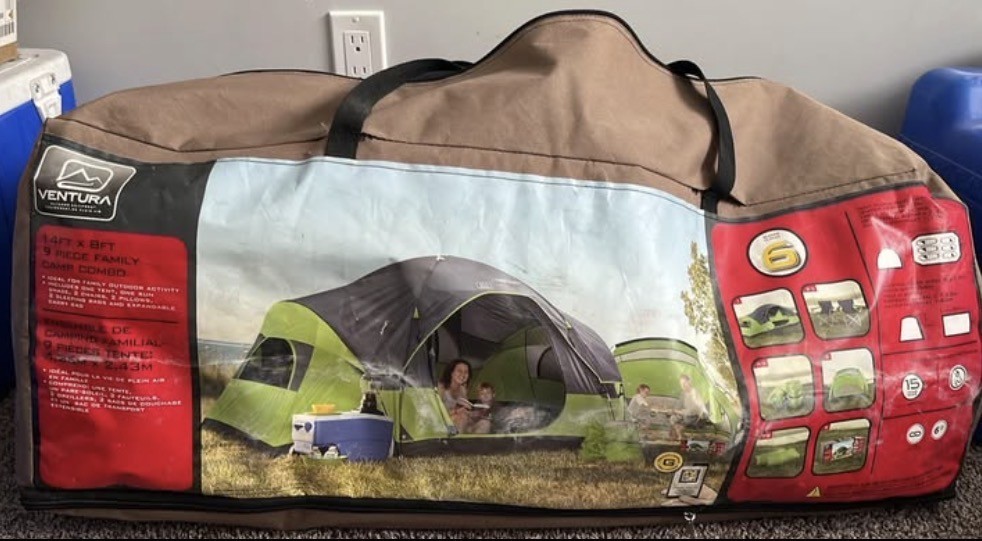 14 ft x 8 ft 6 person Ventura Tent
