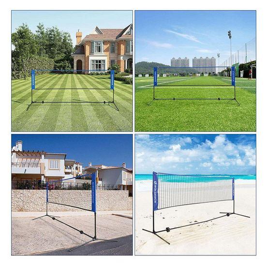 Adjustable Net for Badminton, Volleyball, Tennis, Pickleball