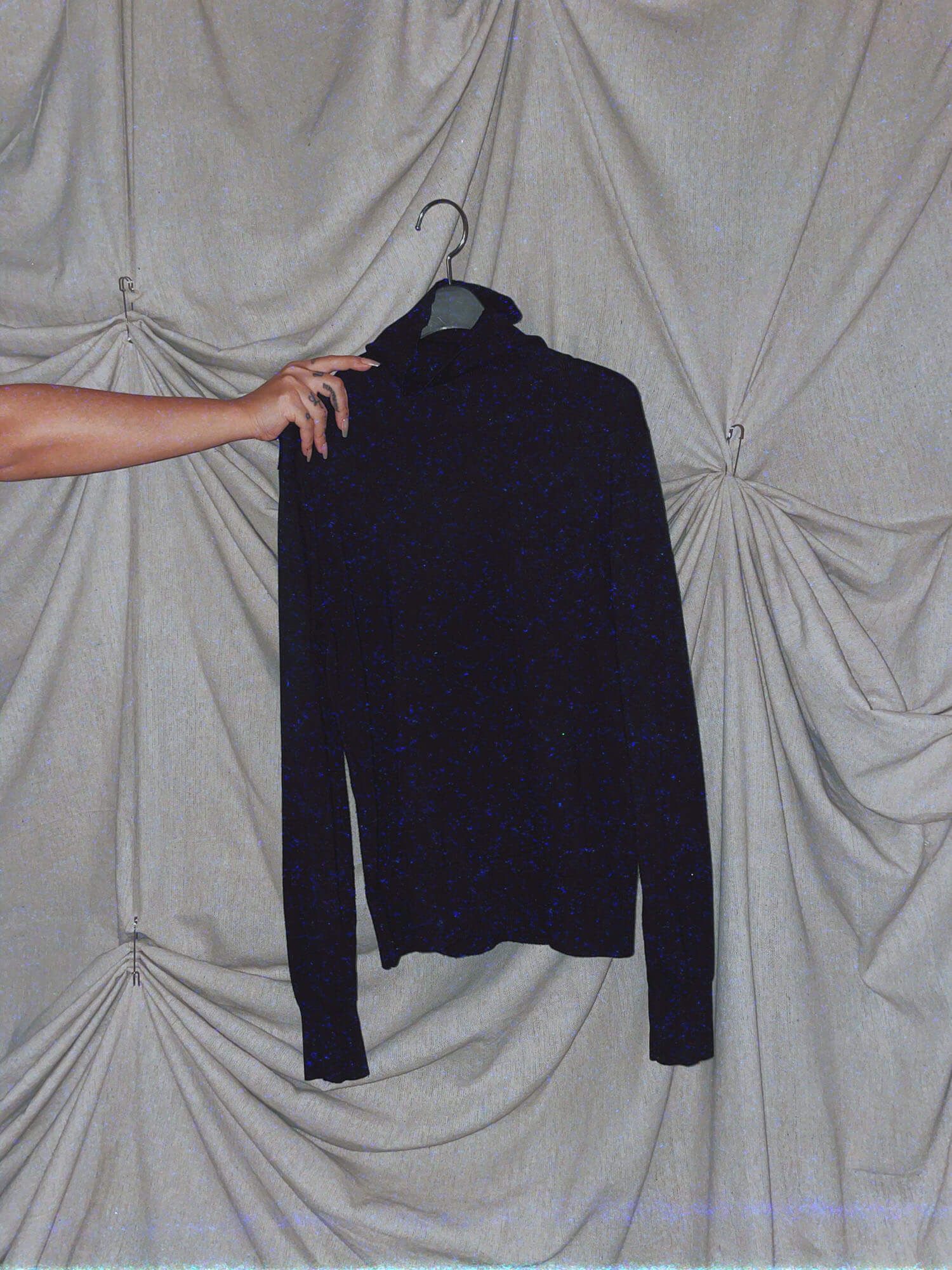 Black Turtleneck Sweater - photo 2