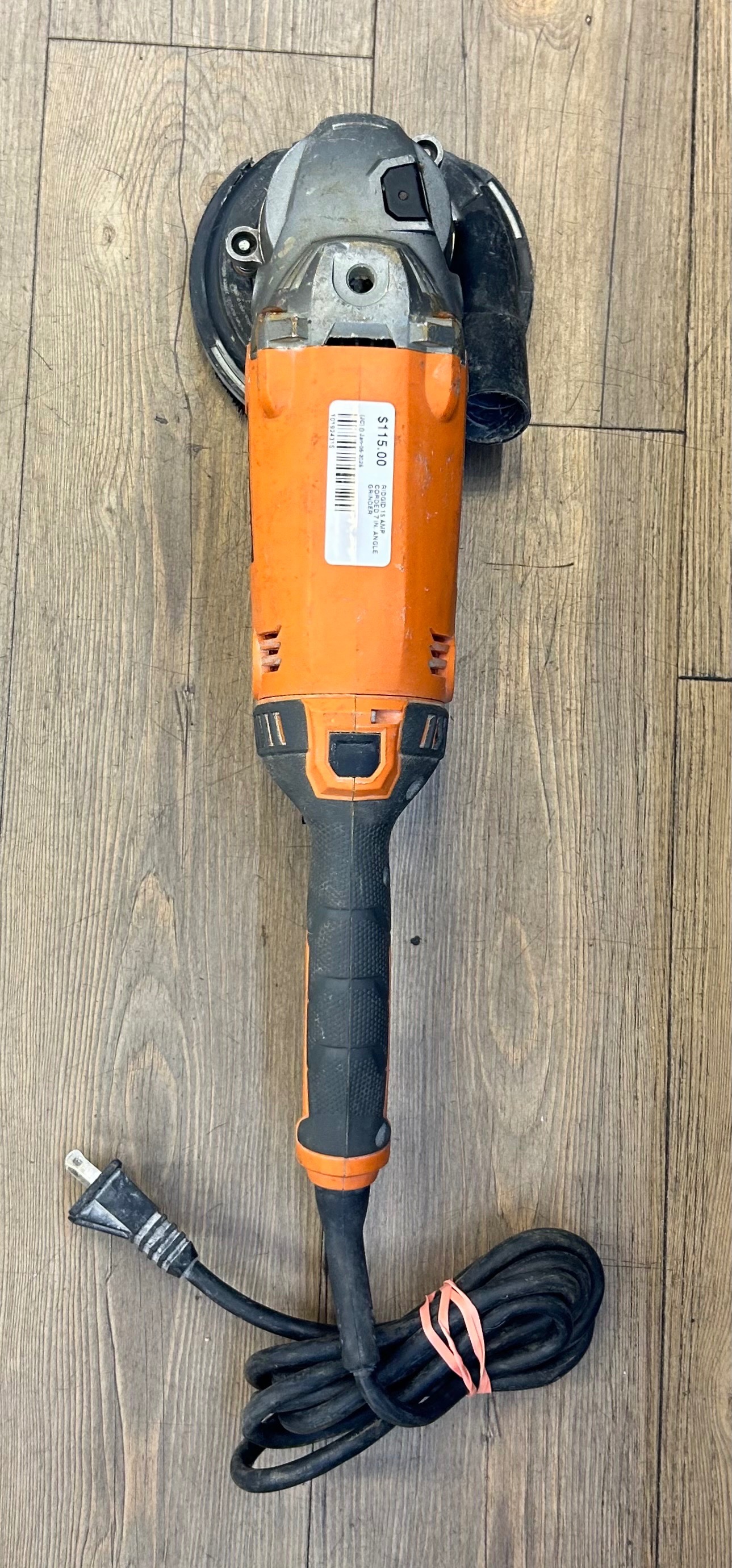 Ridgid 15 Amp corded 7in Angle Grinder - photo 2