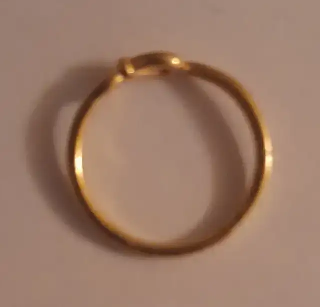 Pandora ALE MET 54 Rose Gold Platted Ring Size 7