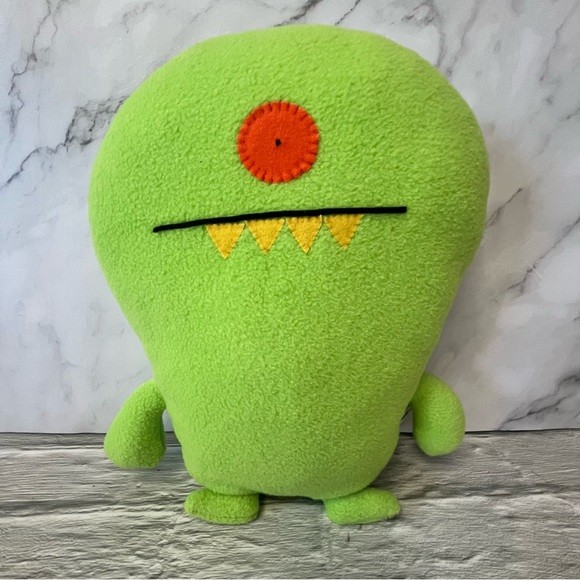 Uglydoll Winkolina Lime Green 12” Stuffed Plush 2009