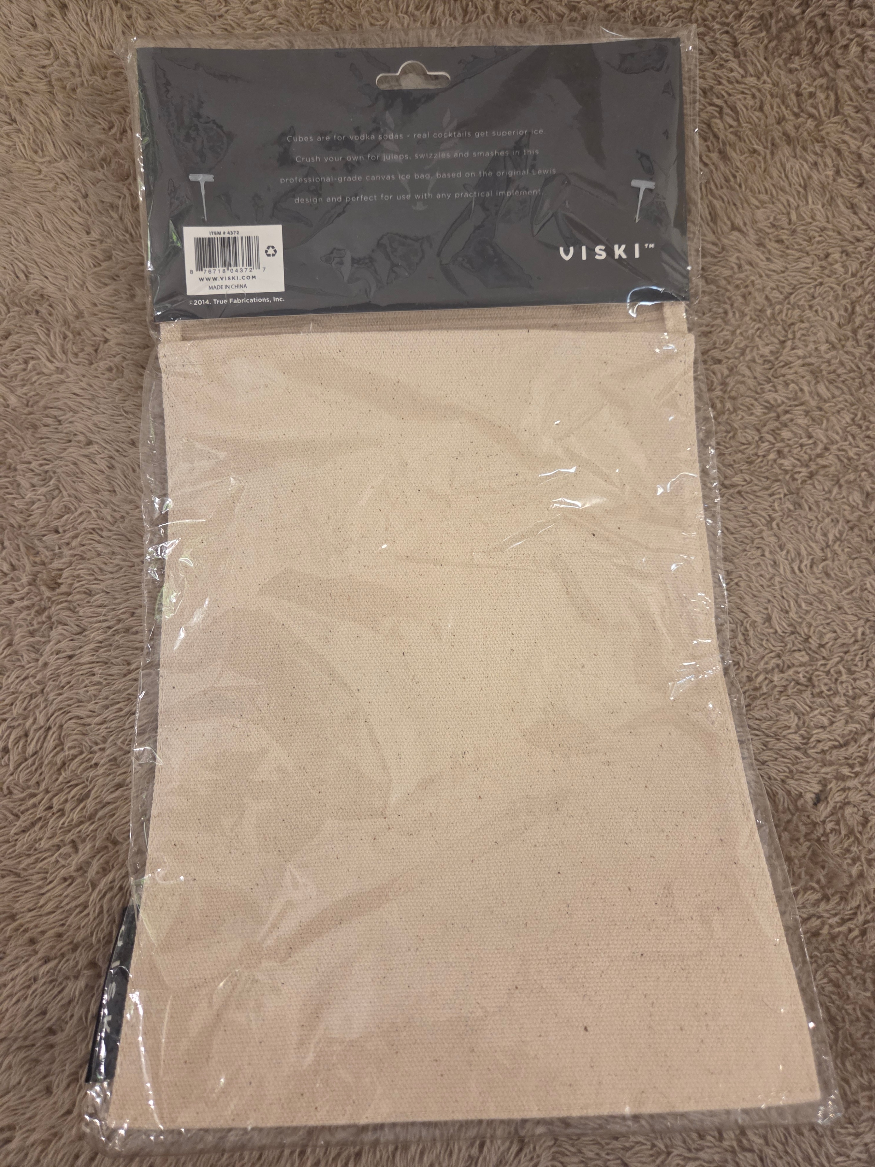 Viski Lewis Ice Bag – Canvas, New in Package - photo 3