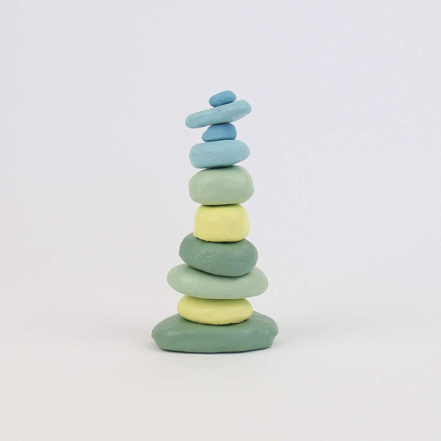 Zen Stack Pebble Stacking Game Balancing Stones - photo 2