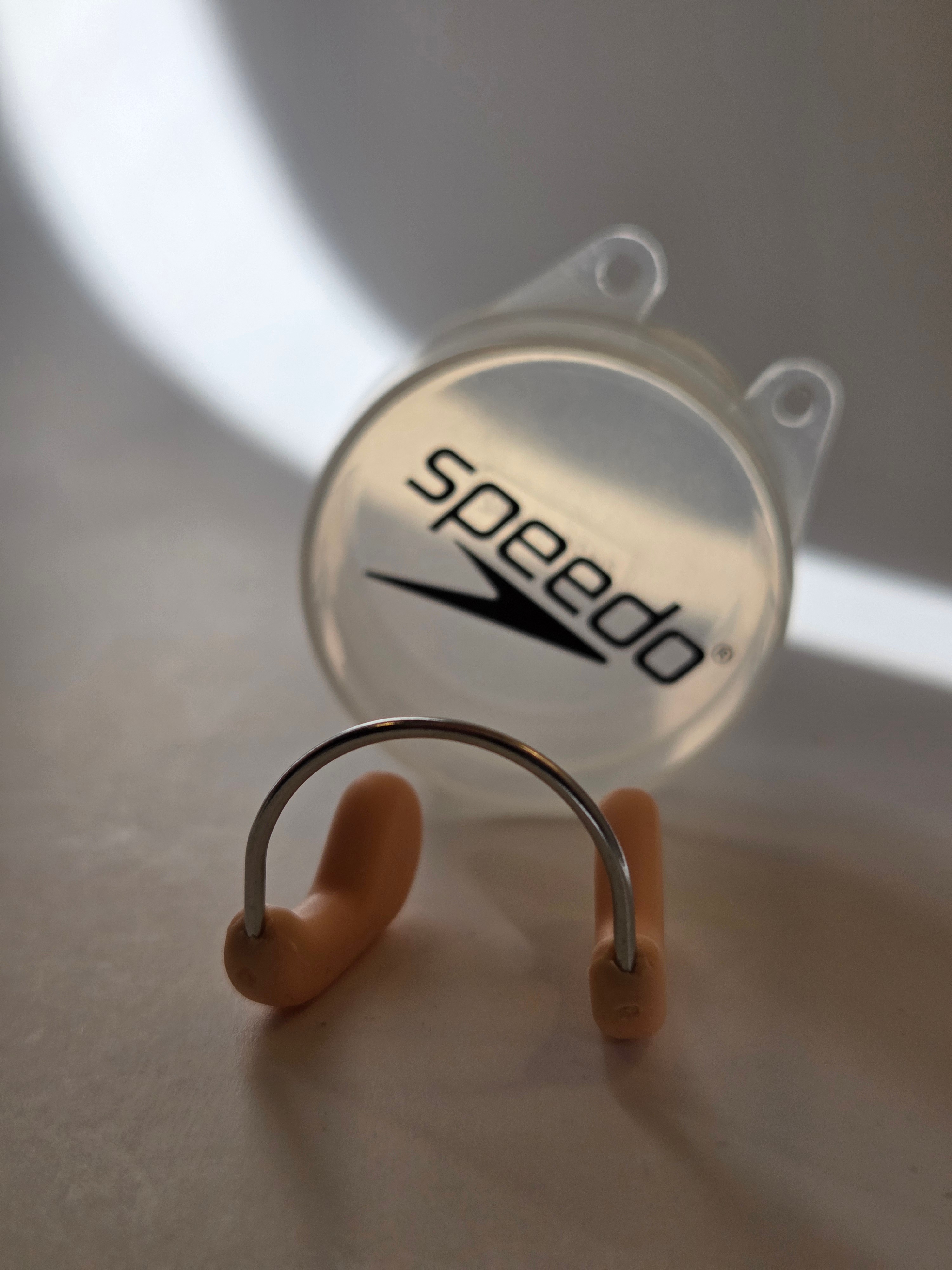 Speedo Liquid Comfort Nose Clip with Case – Beige - photo 4