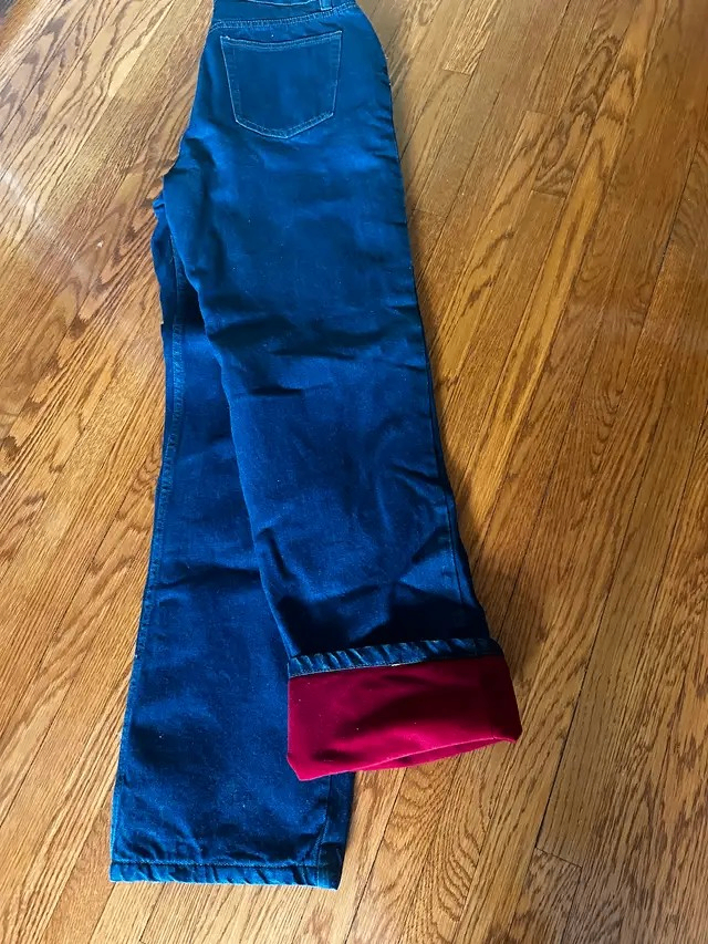 Insulated jeans for winter - photo 3