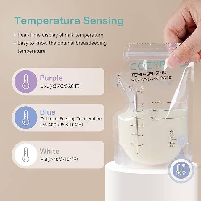 CozyPepe Temp-Sensing Milk Storage Bags (70 count) - photo 2