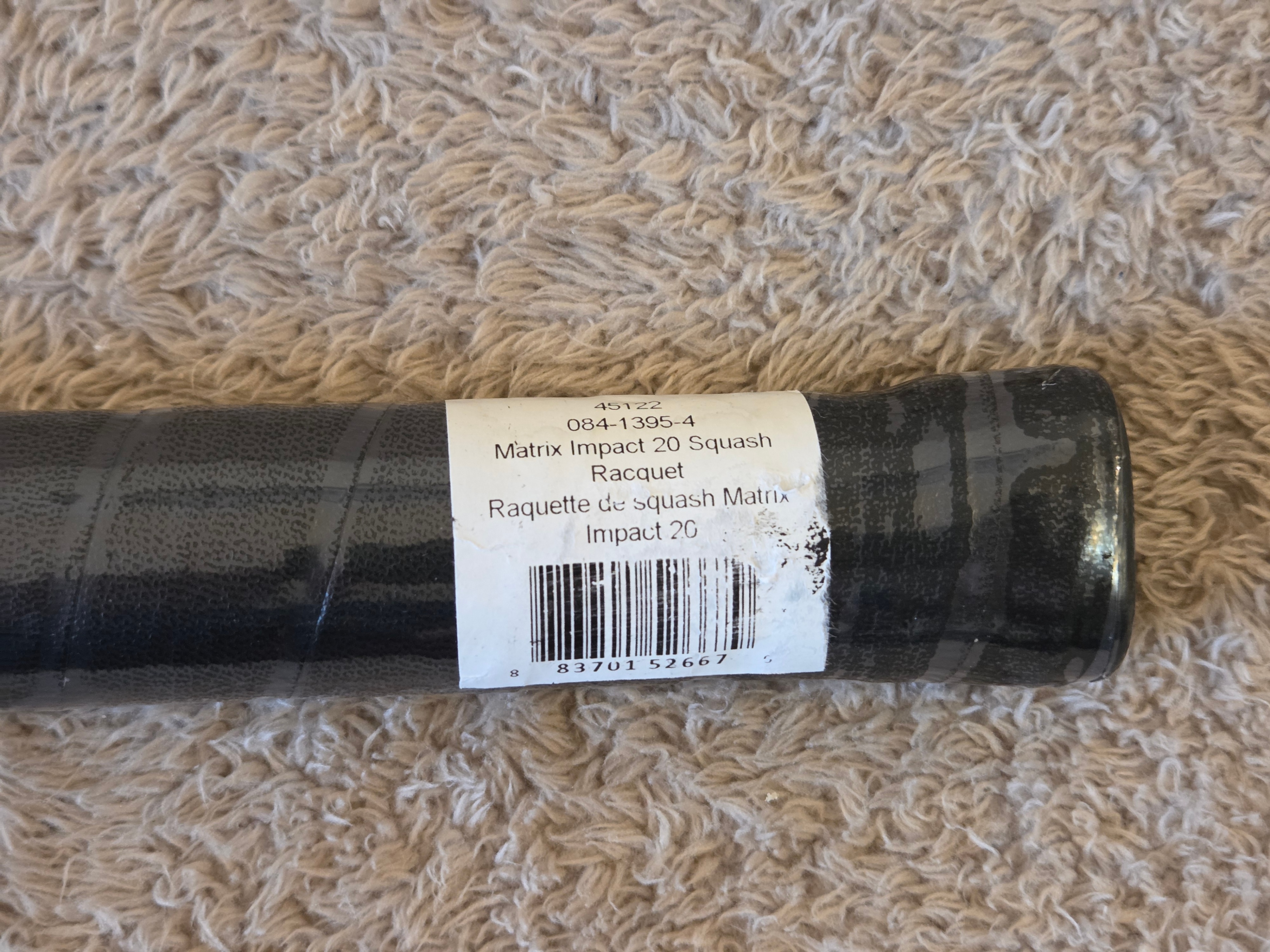 Matrix Impact 20 squash racquet – new, strung - photo 2