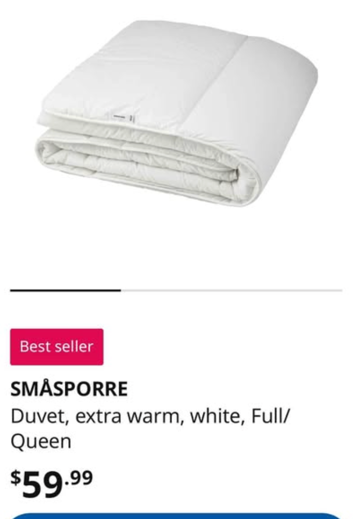 full/queen duvet
