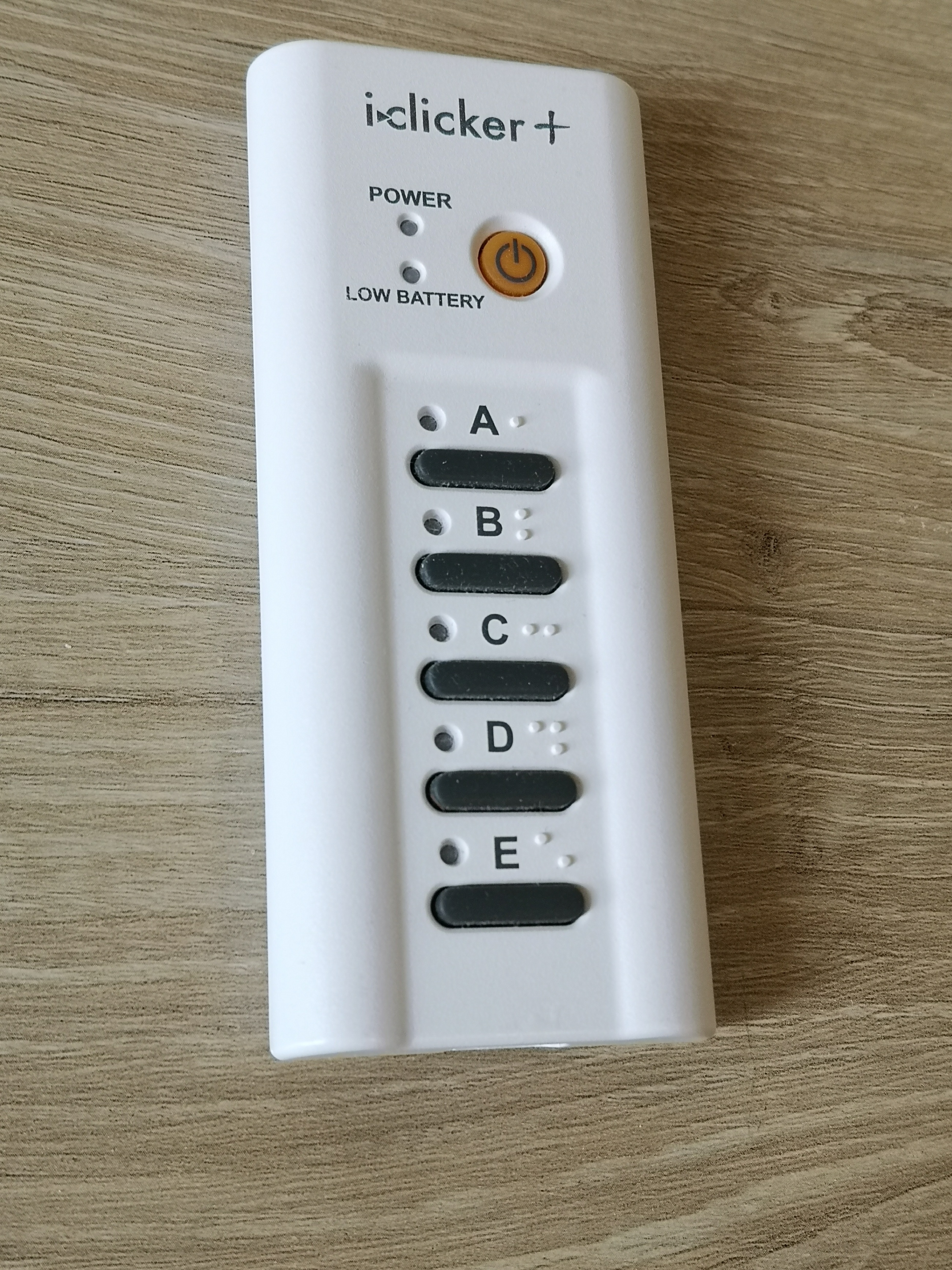 i-Clicker + RLR15 Remote