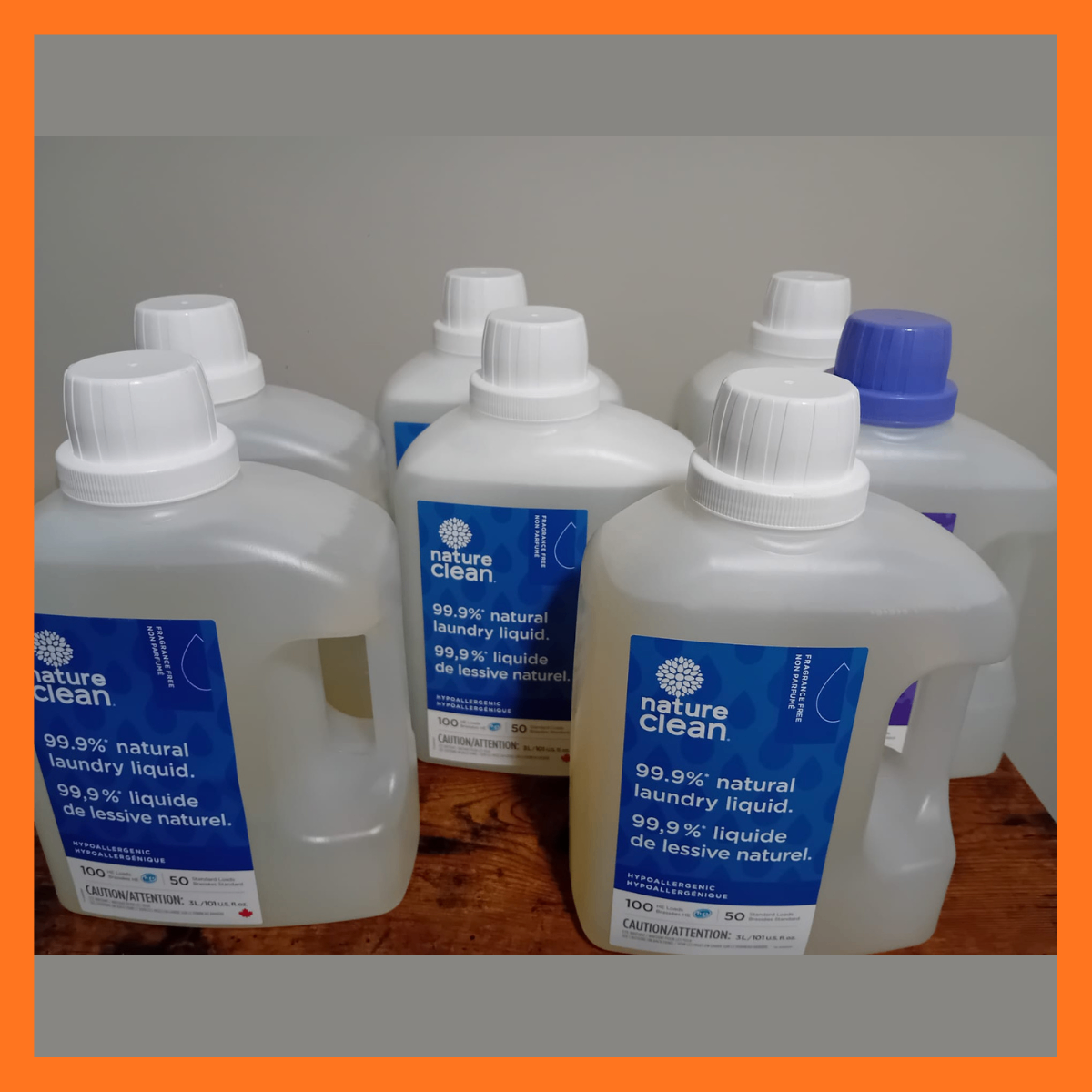 RETAIL PRICE $17,SEALED UNSCENTED Nature Clean 3L Laundry Liquid - photo 4