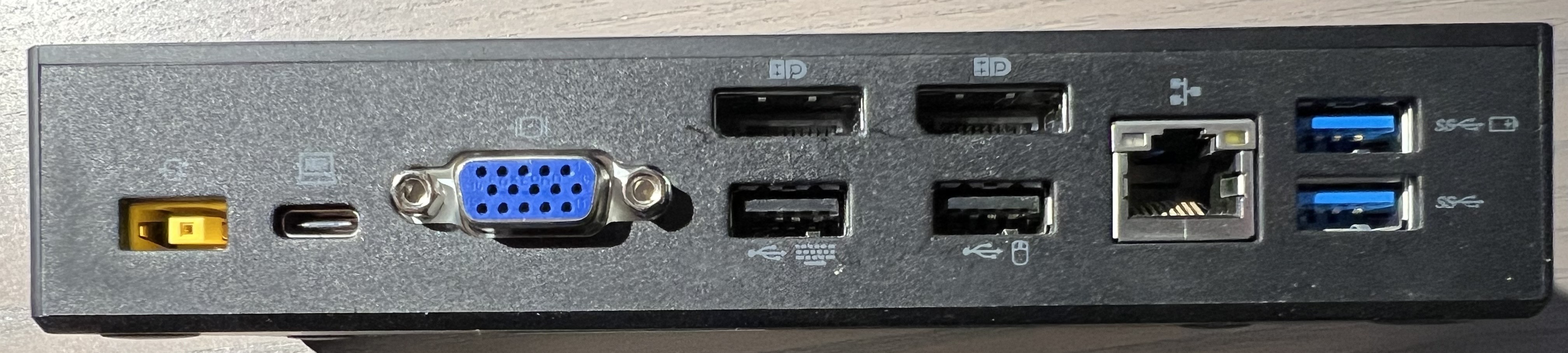 Lenovo Thinkpad Universal Dock DK1633 Docking Station - photo 2