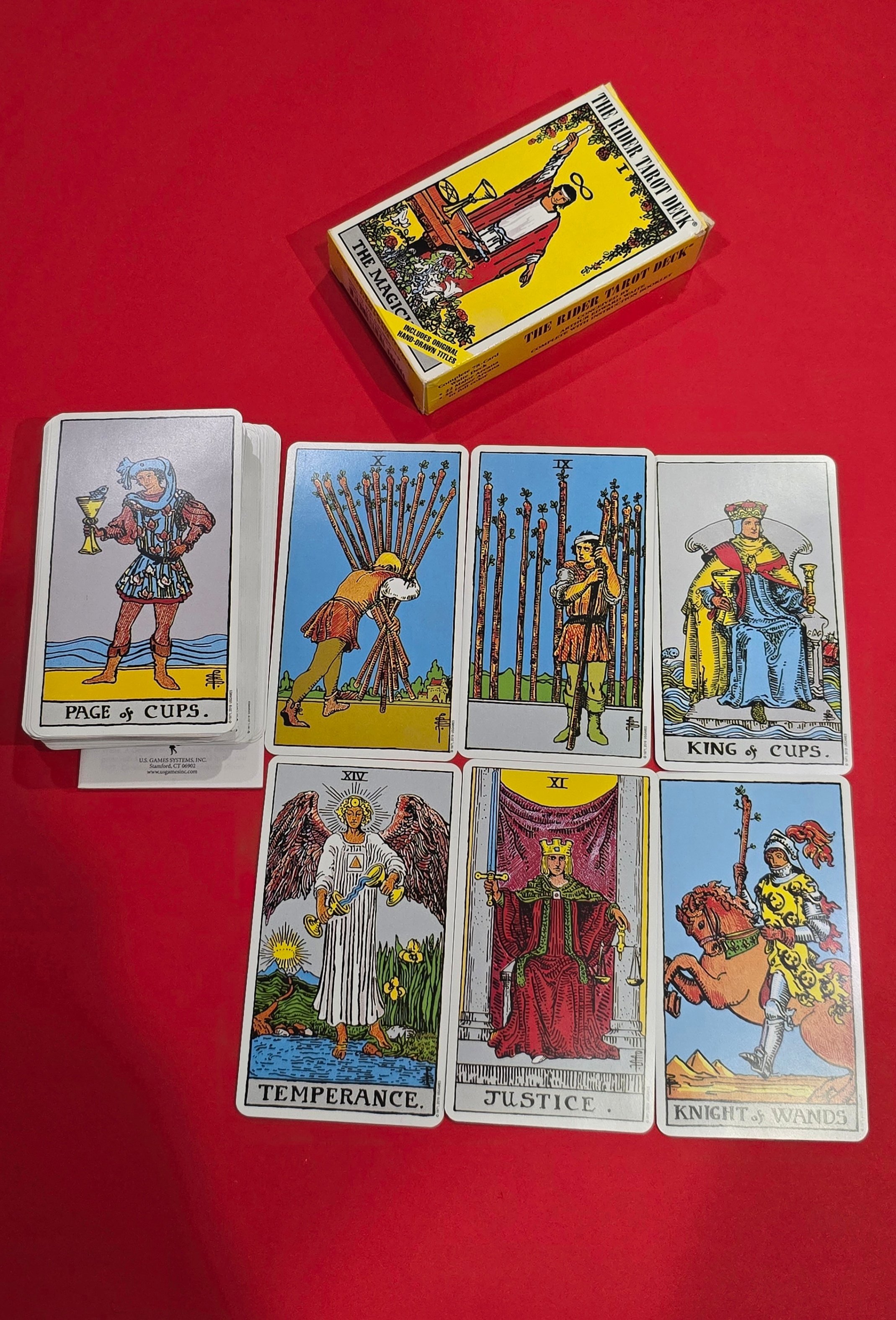 THE RIDER TAROT DECK