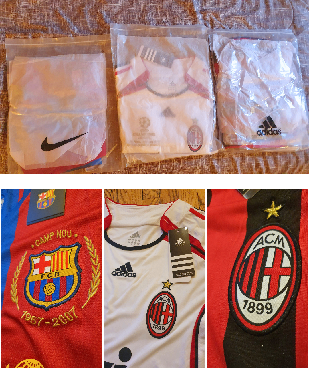 Retro Replica Football Jerseys - Men/Unisex - (BRAND NEW) - photo 3