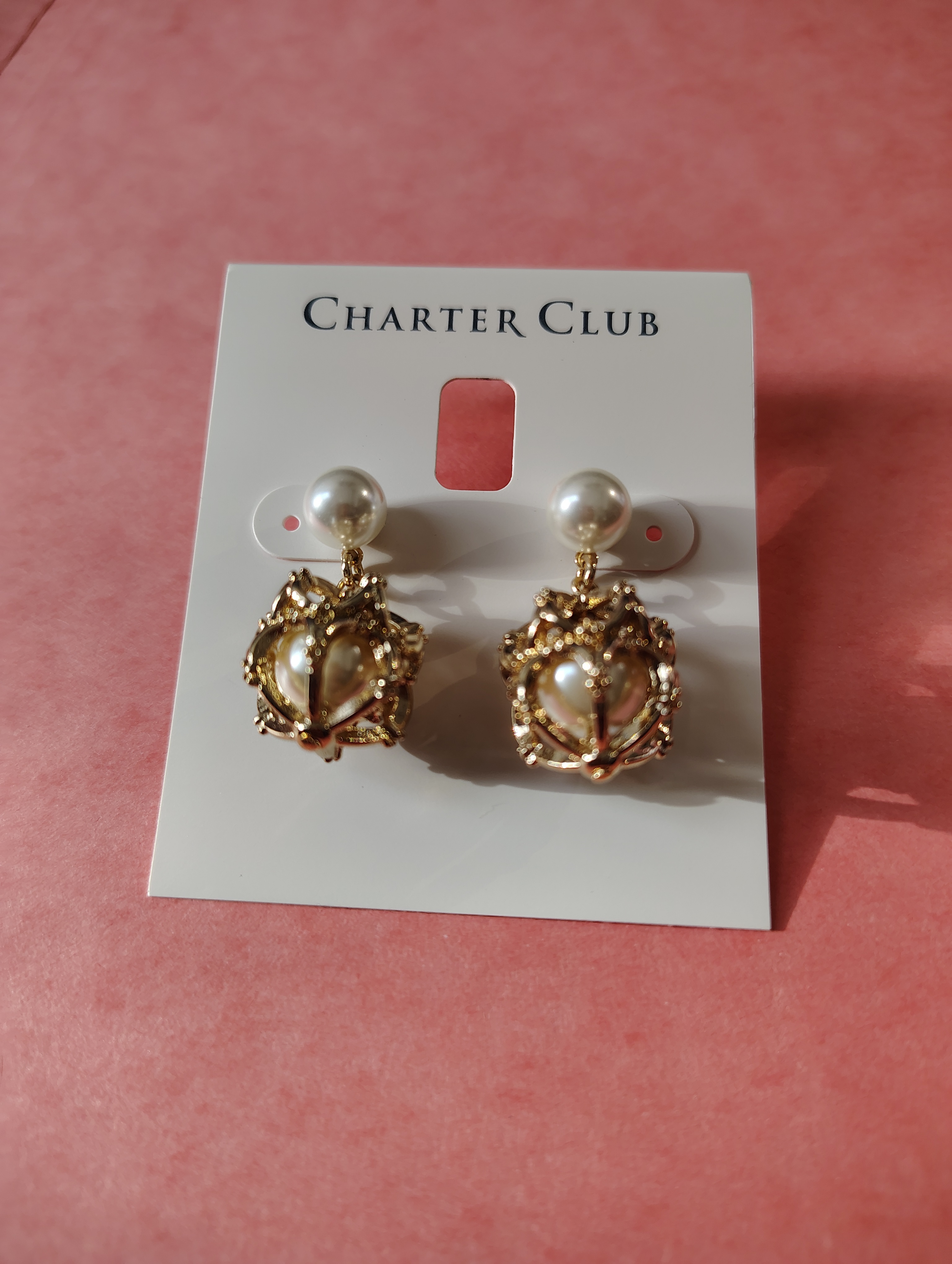 NEW EARINGS- Charter Club (Macy's US price tag, Sale) - photo 2