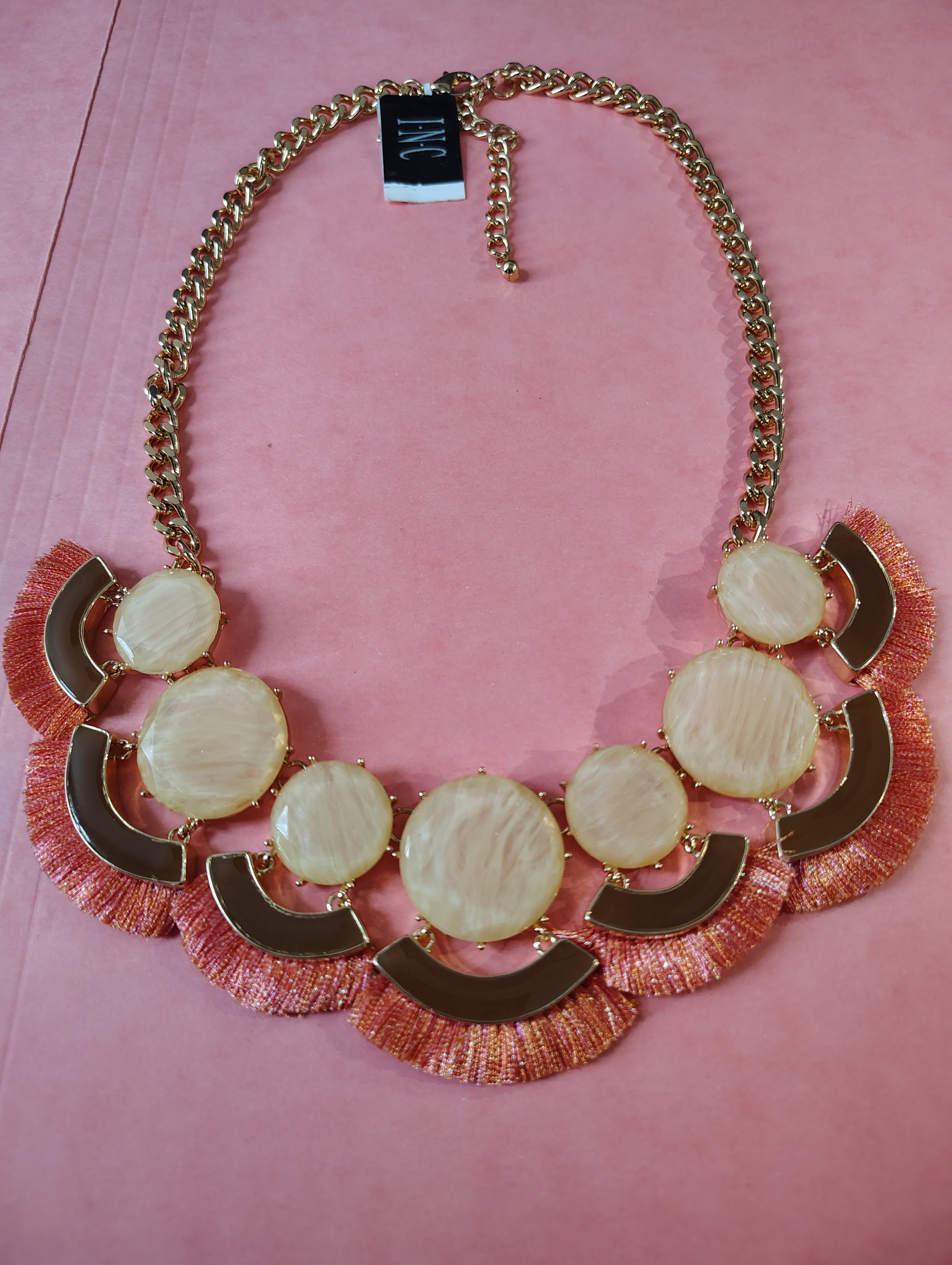 NEW NECKLACE-INC (Macy's US price tag, Sale)