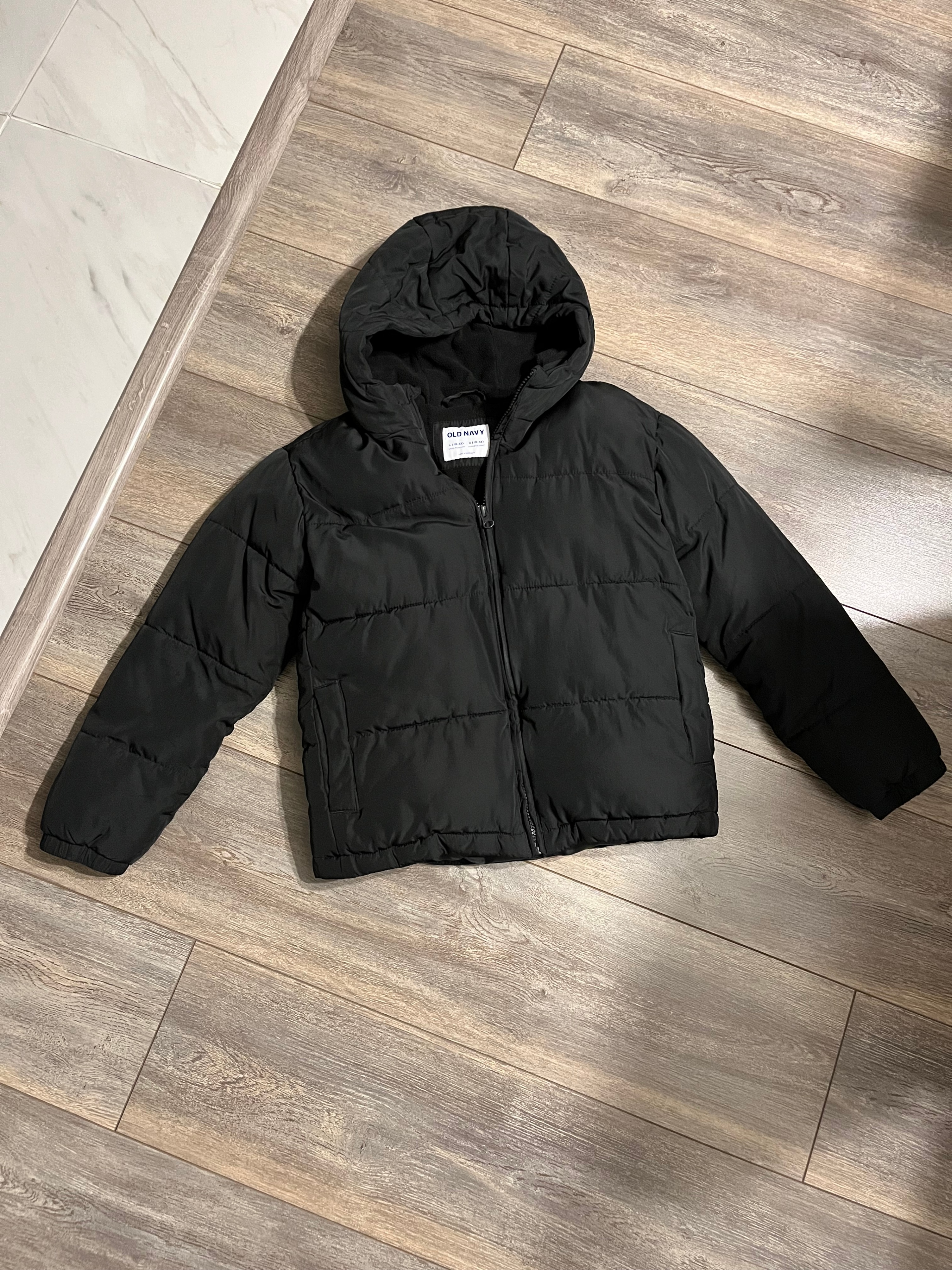 Kids Water-Resistant  Puffer Jacket for Boys, Size L (10-12) - photo 3