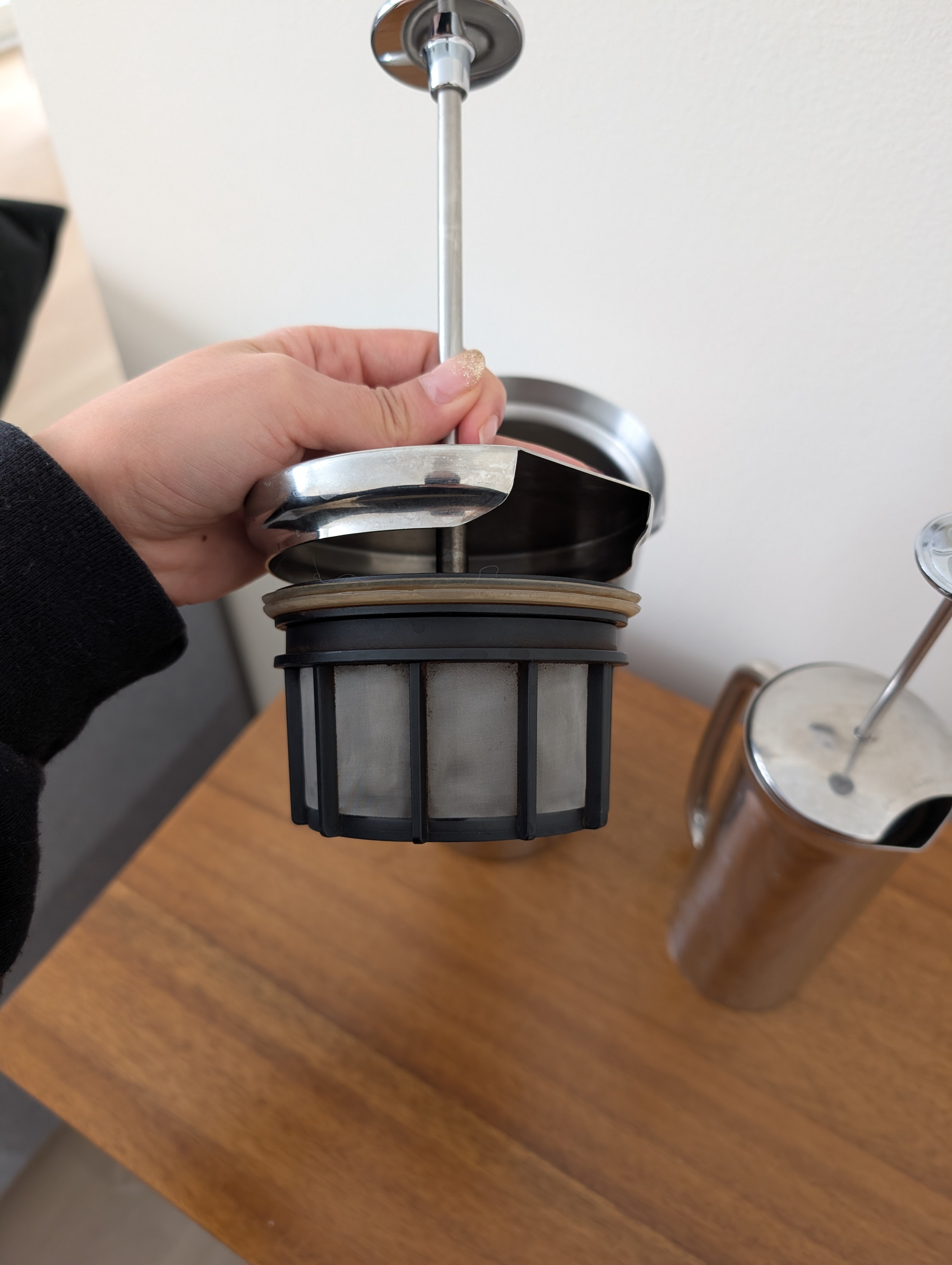 Stainless Steel French Press Set (8 oz & 32 oz) - photo 3