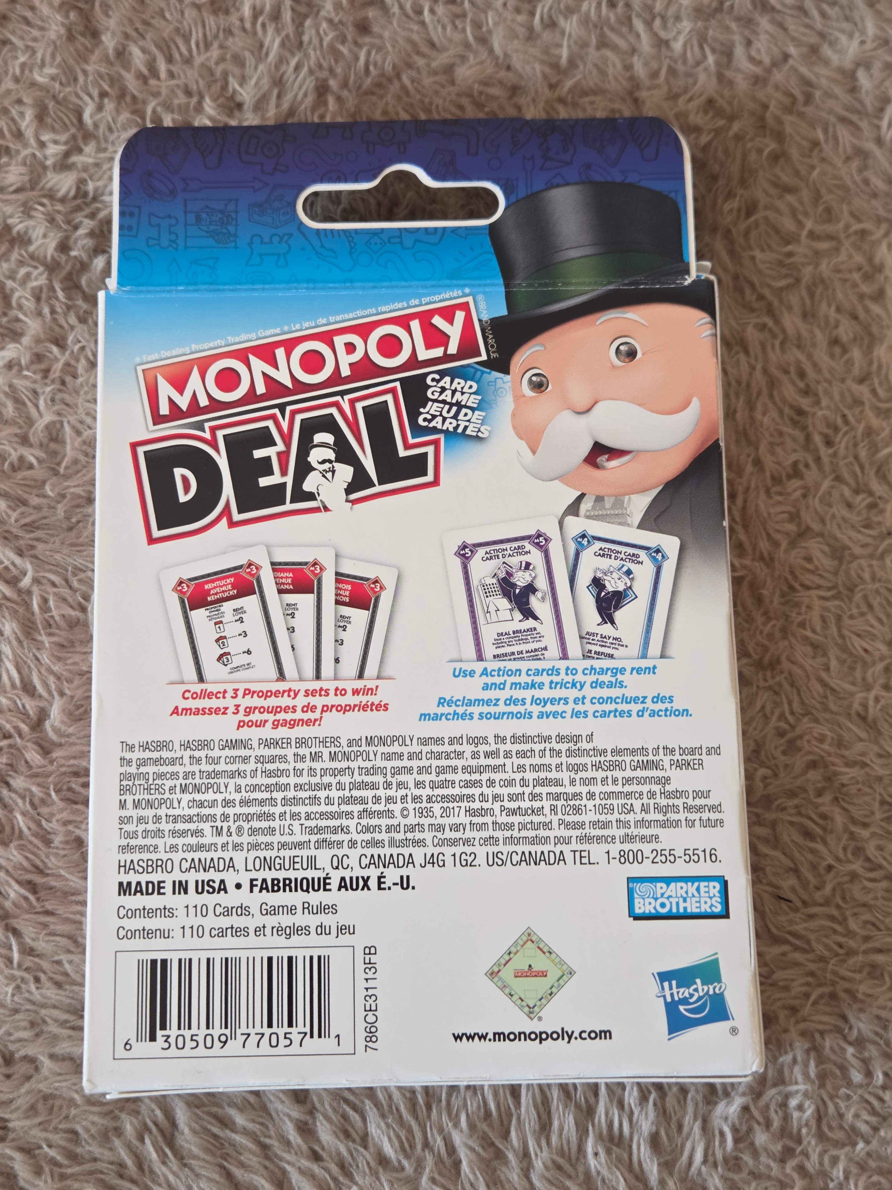 Monopoly Deal Card Game – Brand New, Sealed - photo 2