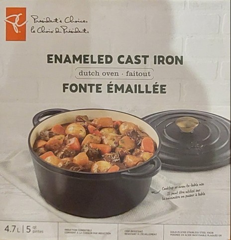 PC Enameled Cast Iron Dutch Oven (4.7 ltr)
