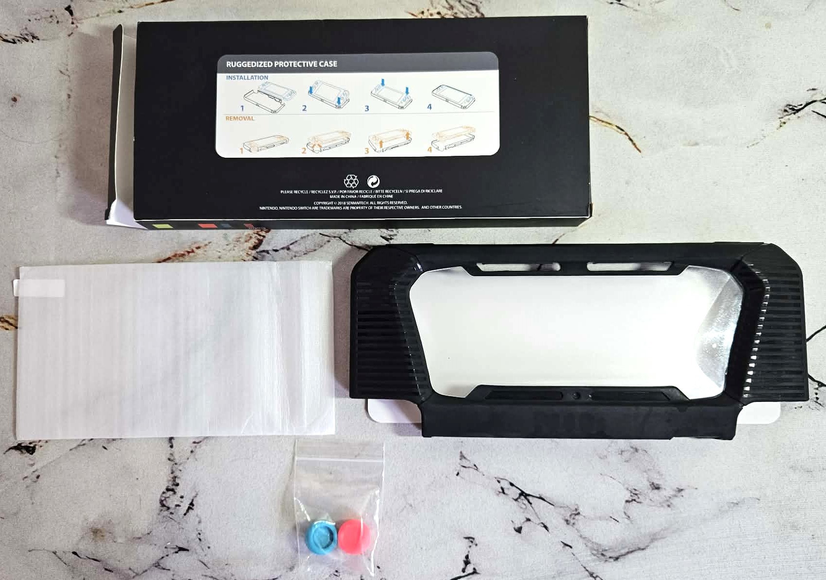 Nintendo Switch Accessories (Joy-Con Grips, Case Protector!) - photo 2